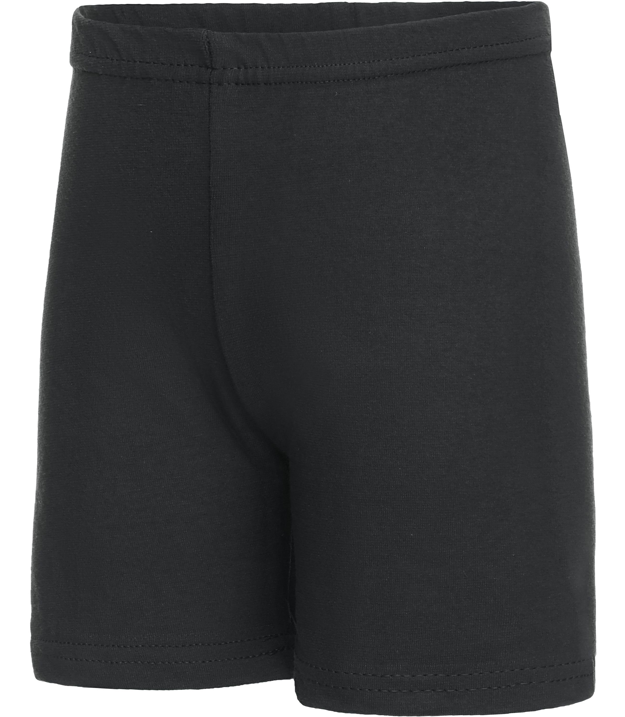 Anthrazit15 Ladeheid LAMA07 (1-tlg) elastischer Leggings Mädchen Bund Leggings Kurze aus Baumwolle