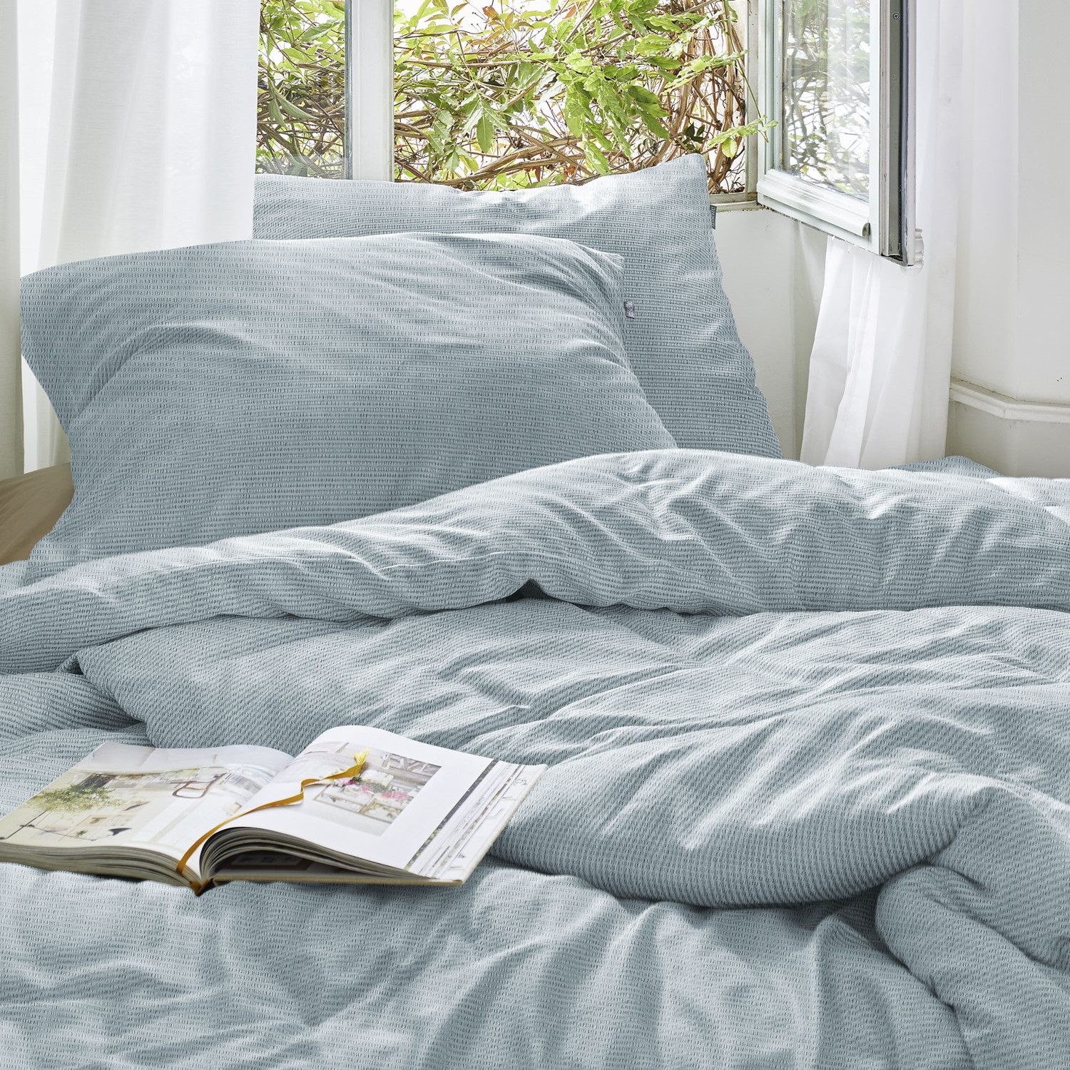 Irisette Bettwäsche Irisette Seersucker Bettwäsche Easy günstig online kaufen