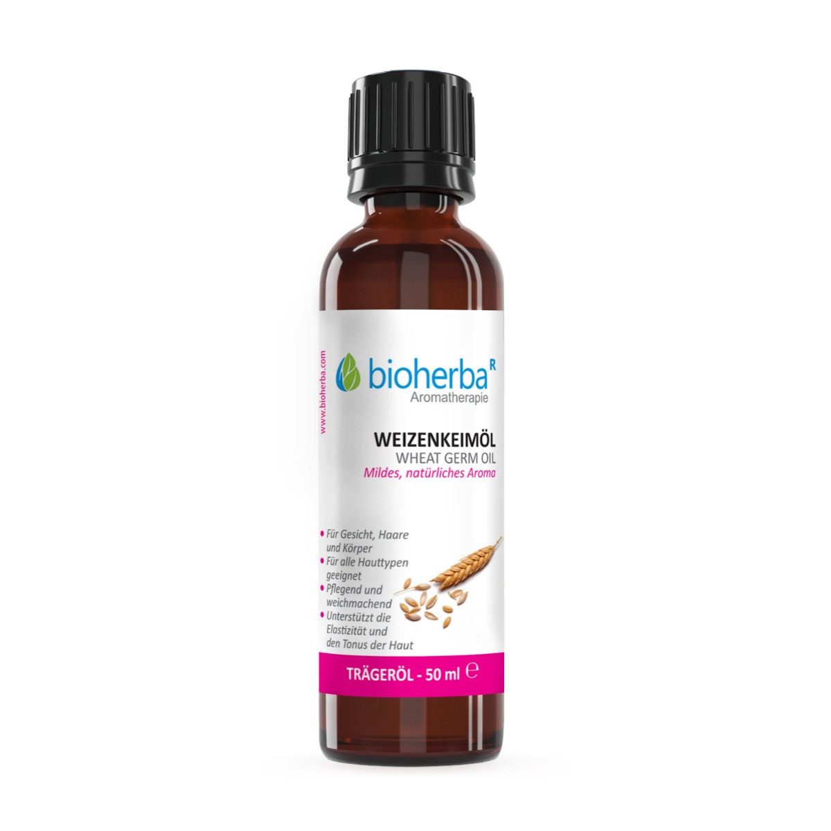 BIOHERBA R Pflege-Set Bioherba Weizenkeimöl Wheat Germ Oil Mildes Natürliches Aroma 50 ml