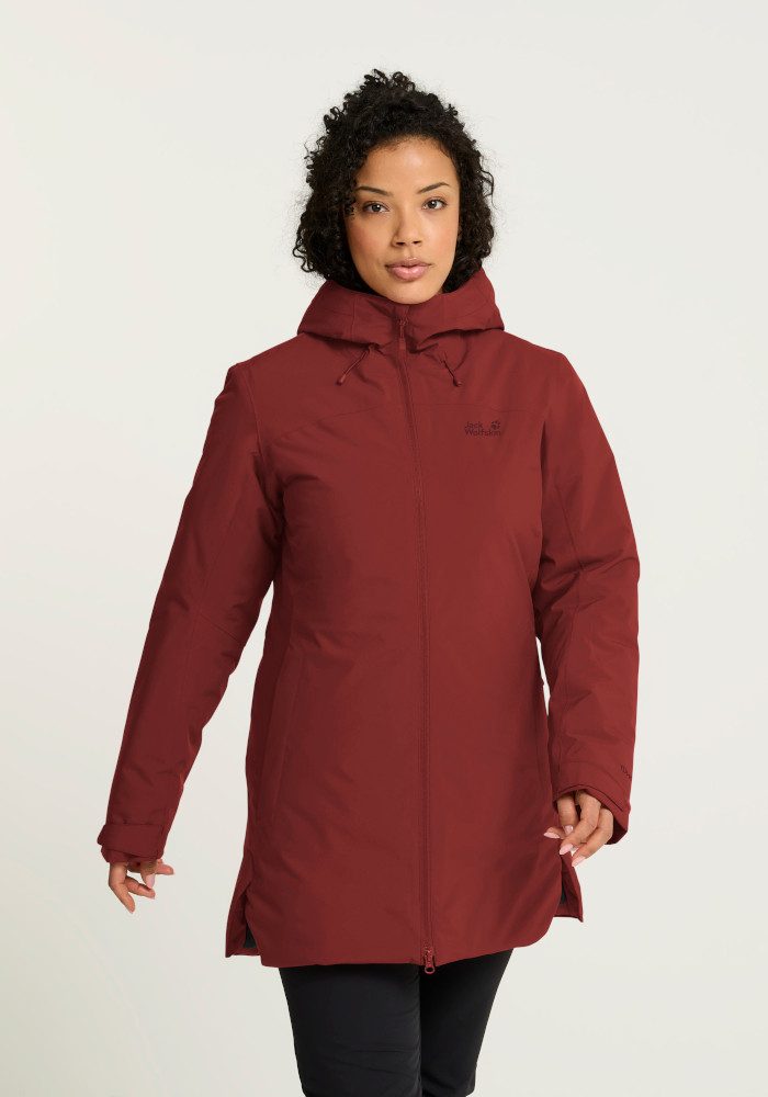Jack Wolfskin Winterjacke HEIDELSTEIN 2 INS JKT W Winterjacke mit Kapuze, wasserdicht, warm