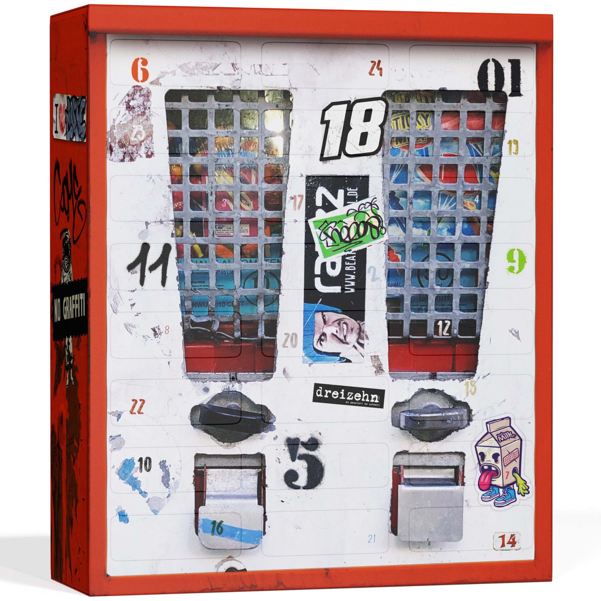 Boxiland Календари Nostalgie Süßigkeiten [RETRO VINTAGE] Aus den 80ern,90ern und 2000ern