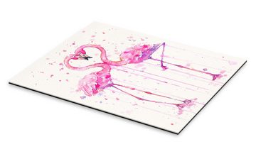 Posterlounge XXL-Wandbild Sillier Than Sally, Flamingo-Liebe, Kinderzimmer Malerei