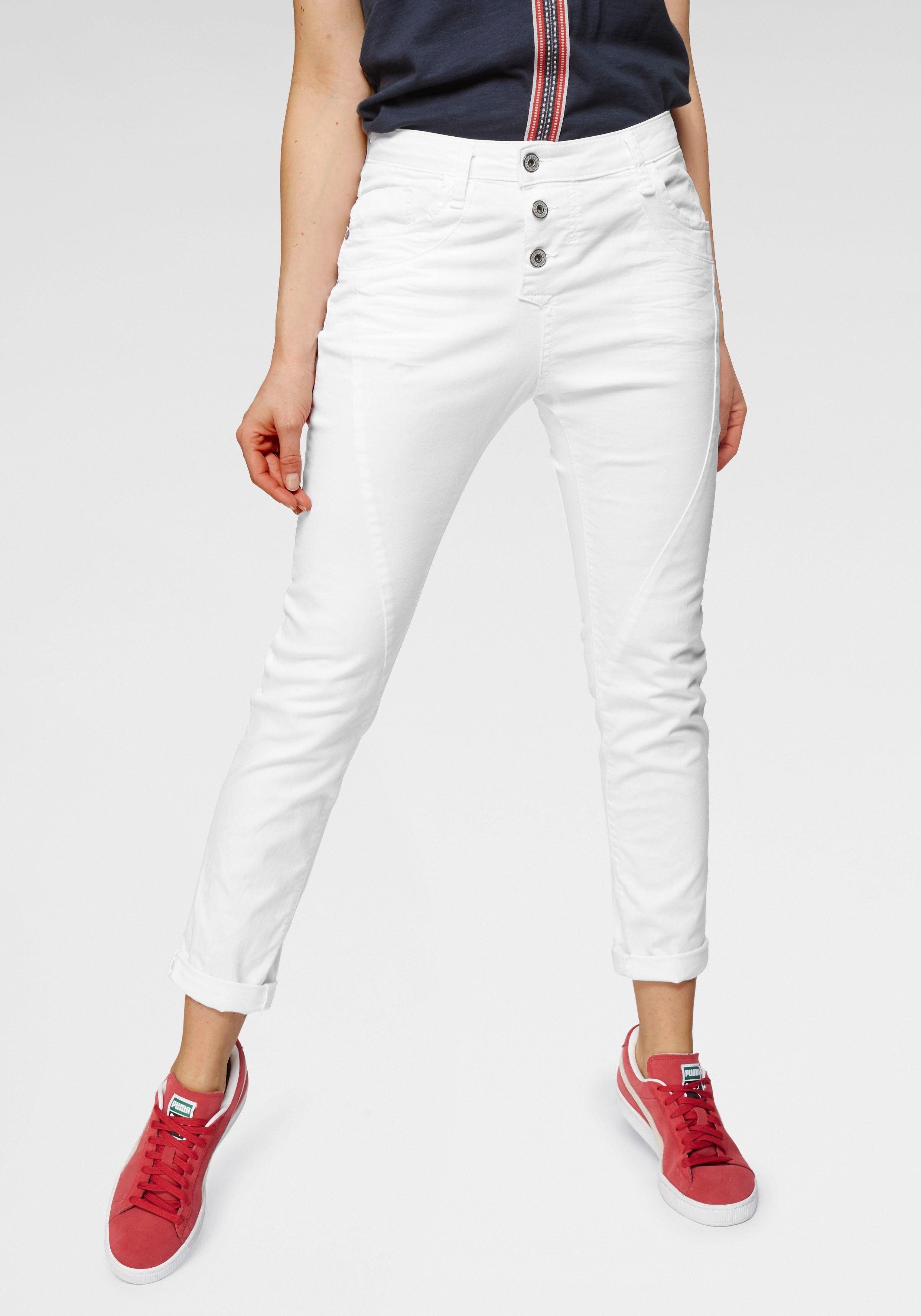 Please Jeans 5-Pocket-Jeans »P78A« lässige Boyfriend Jeans in leichter  Crinkle Optik und krempelbarem Bein online kaufen | OTTO