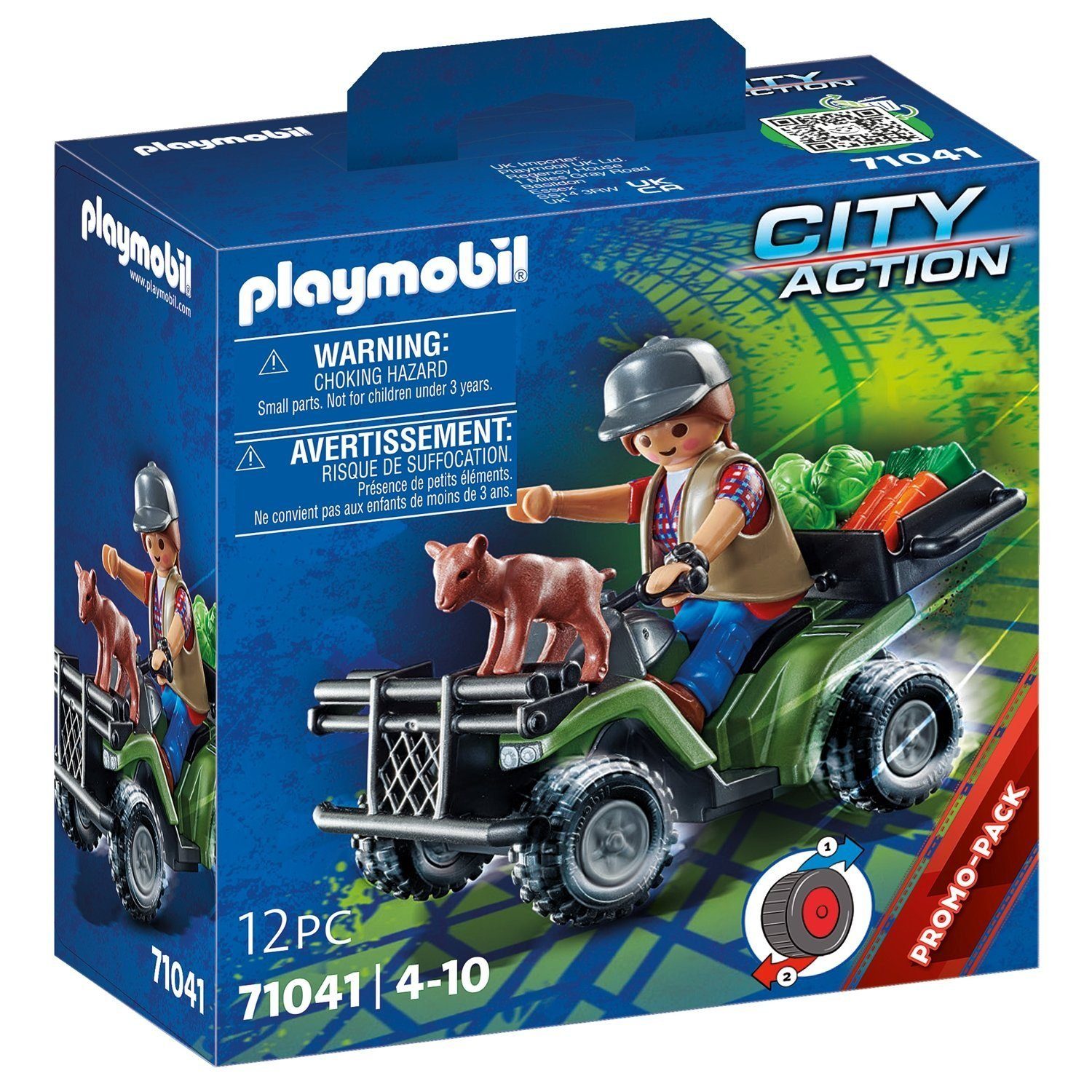 Playmobil® PLAYMOBIL ® 71041 Bauernhof-Quad Spielbausteine günstig online kaufen