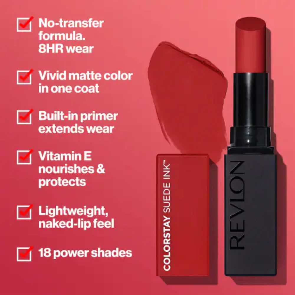 Revlon Lippenstift COLORSTAY SUEDE INK Lippenstift