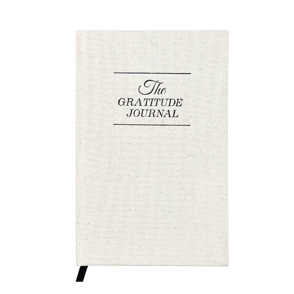 GelldG Tagebuch A5 Format Dankbarkeitstagebuch, Achtsamkeitstagebuch, mehr Motivation Beige