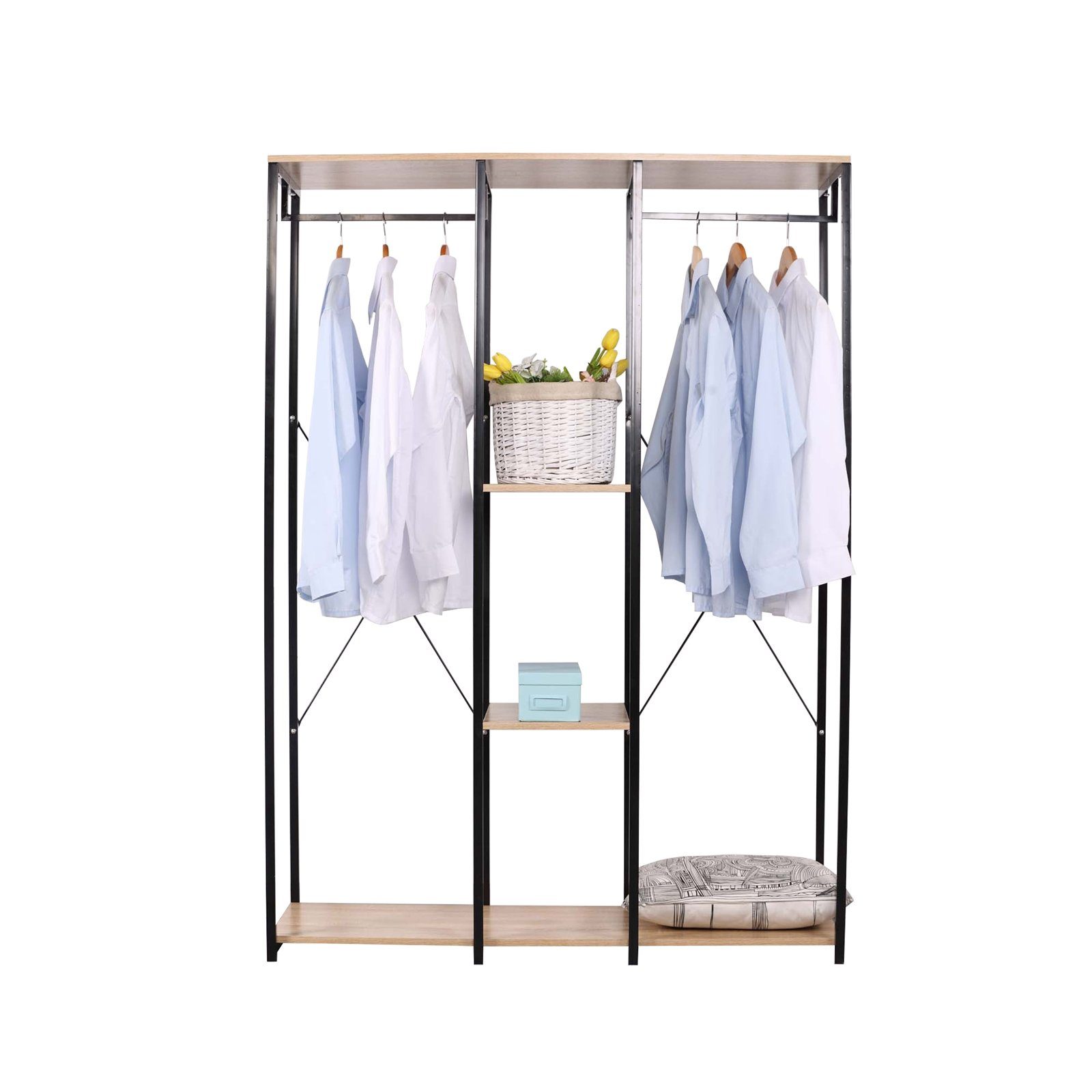 HTI-Line Kleiderschrank »Begehbarer Kleiderschrank Mona XL« Pflegeleichte  Oberflächen online kaufen | OTTO