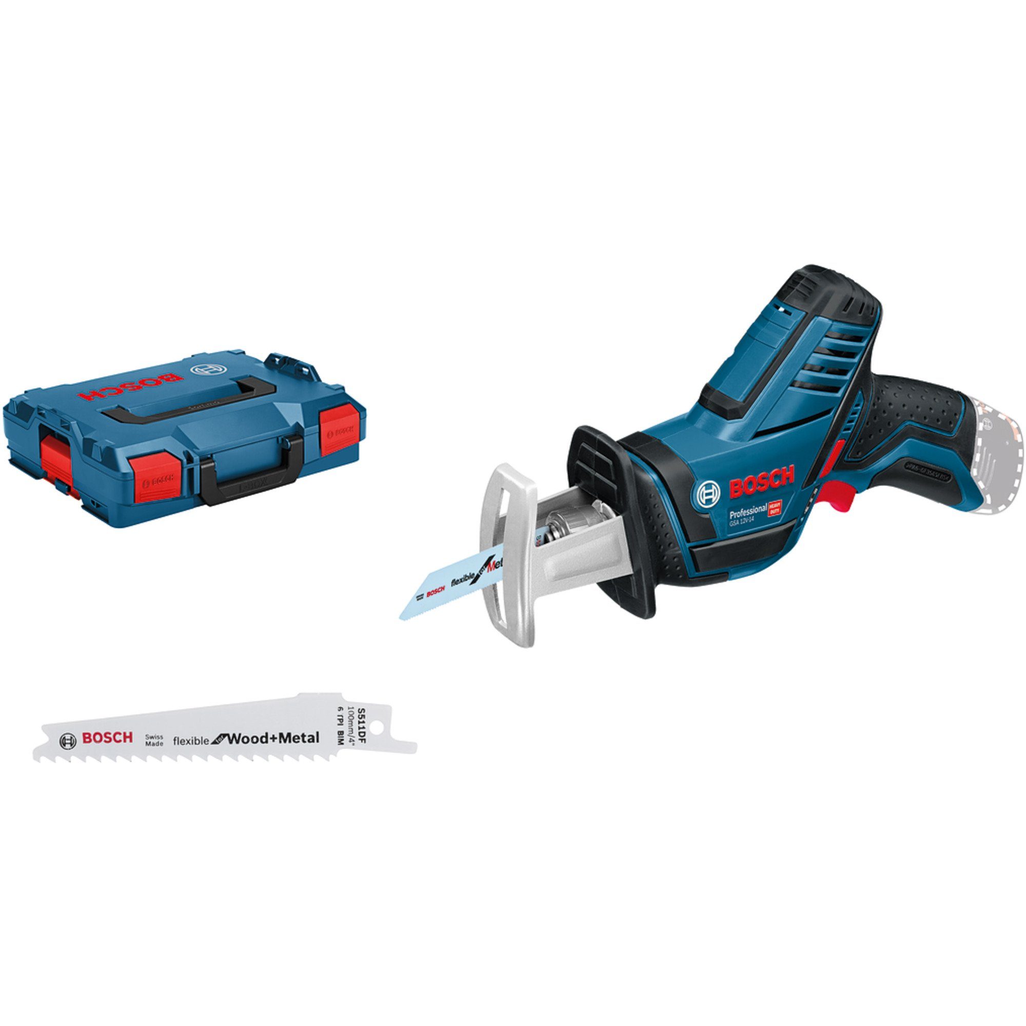 Bosch Professional Säbelsäge Bosch Professional Akku-Säbelsäge GSA 12 V-14