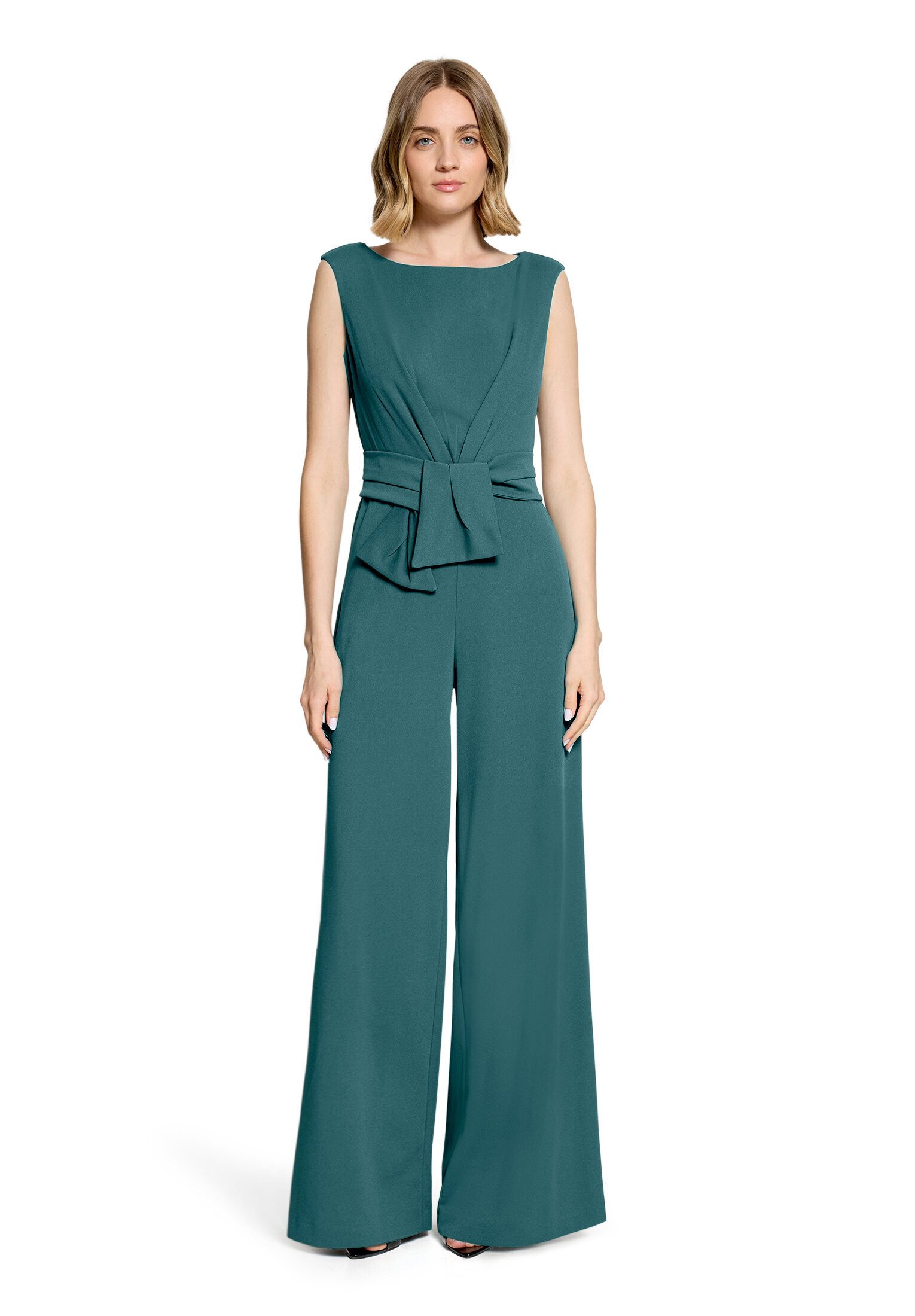 Vera Mont Overall Damen mit weitem Bein (1-tlg) Bunddetail