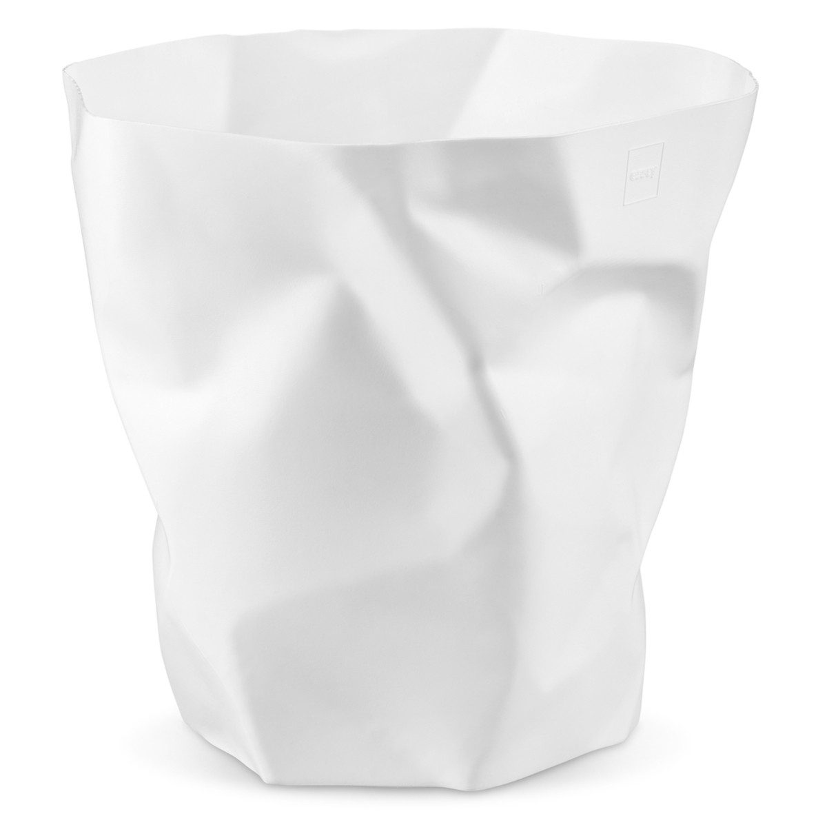 Klein & More Papierkorb Essey Papierkorb BIN BIN weiß