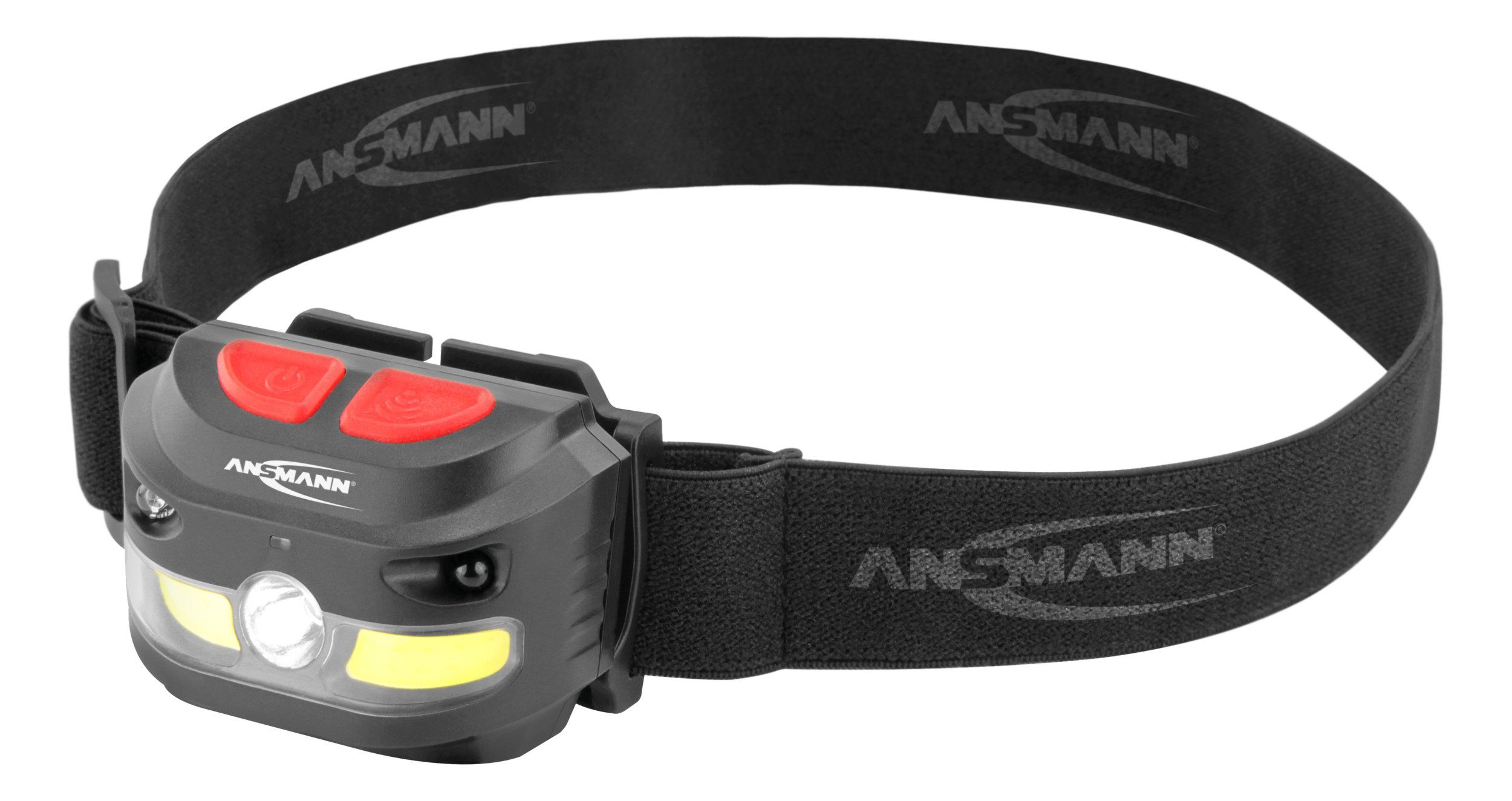 ANSMANN AG LED Stirnlampe Akku LED Kopflampe 250 Lumen Sensor gesteuert - Stirnlampe HD250RS