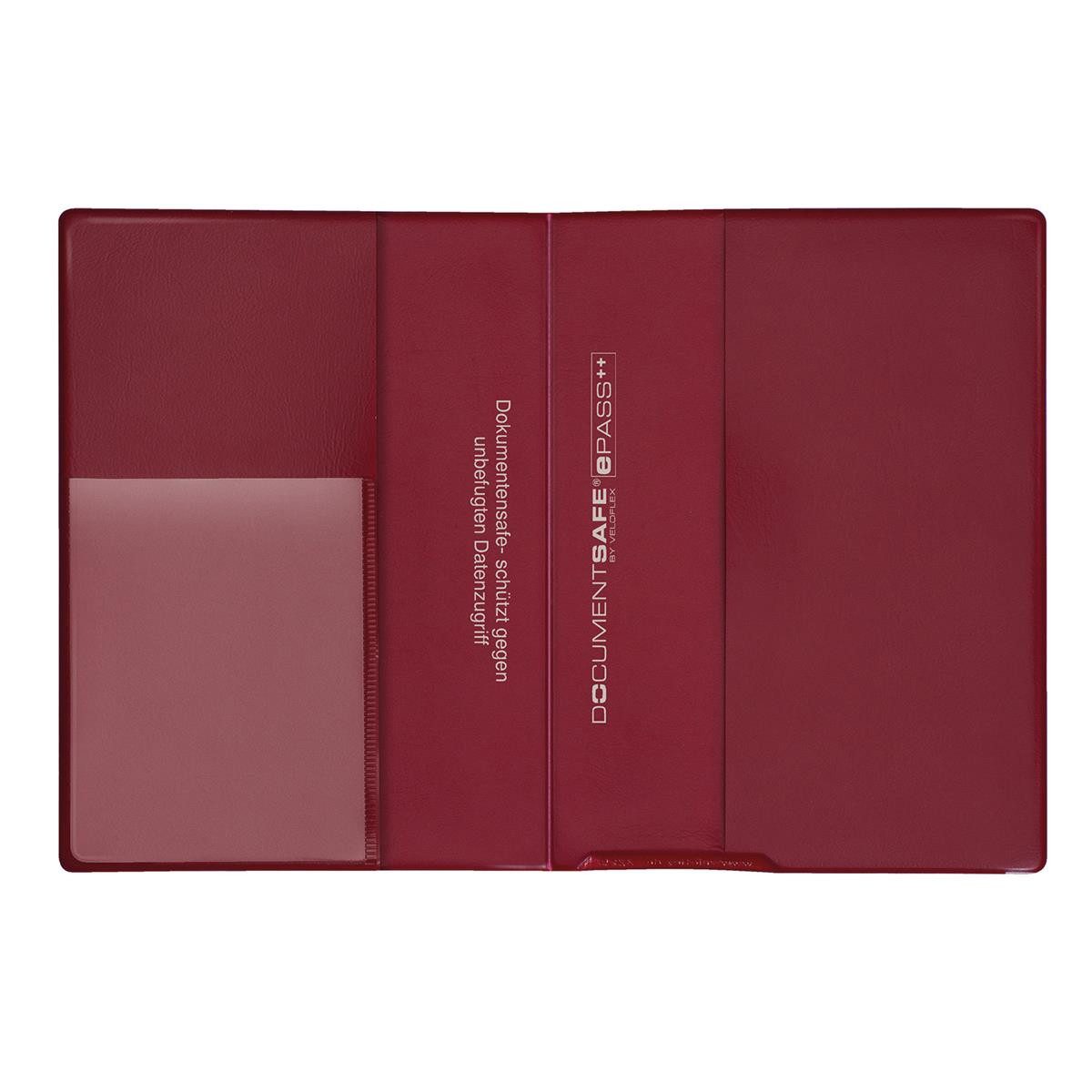VELOFLEX Kartenetui Document Safe®ePass Schutzhülle rot 10,0 x 13,5 cm, 1 St.