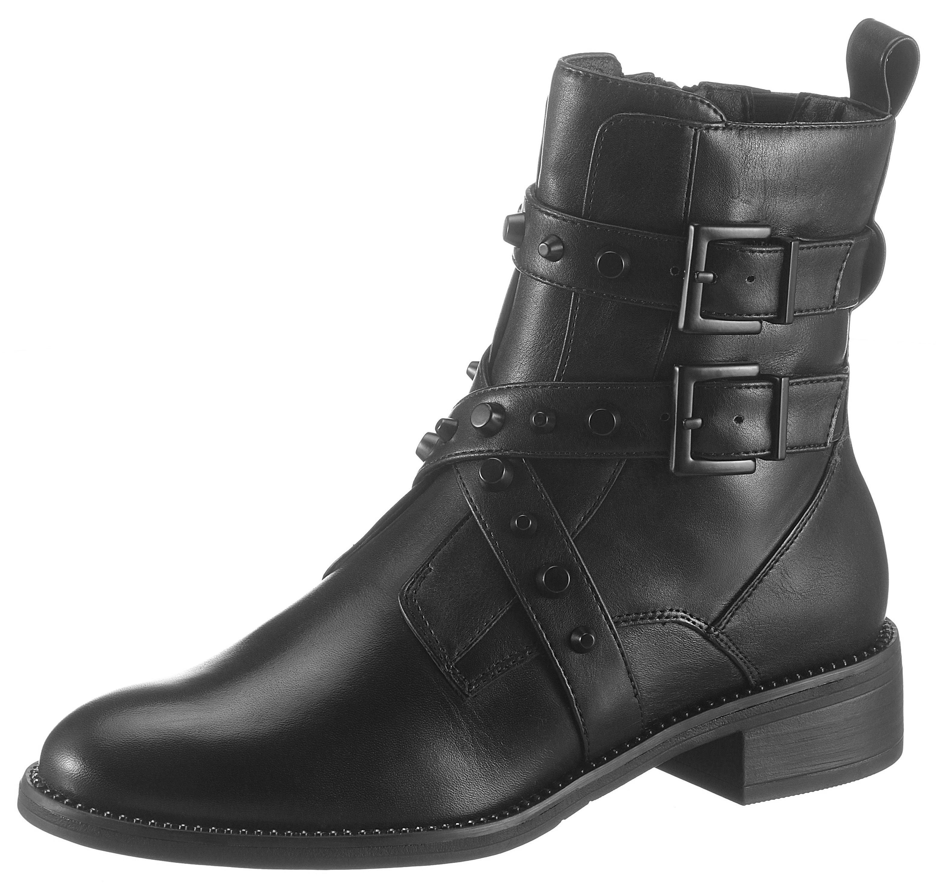 Biker Boots mit Nieten von Tamaris Gr.39 Biker Boots mit Nieten von Tamaris Gr.39