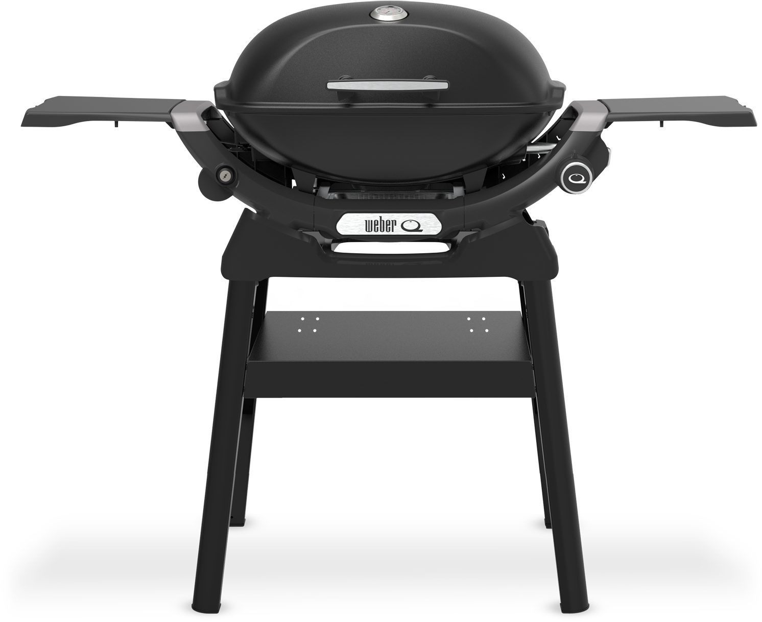 Weber Gasgrill Q2200N, Mit Deckelthermometer, abnehmbaren Seitentischen und Untergestell
