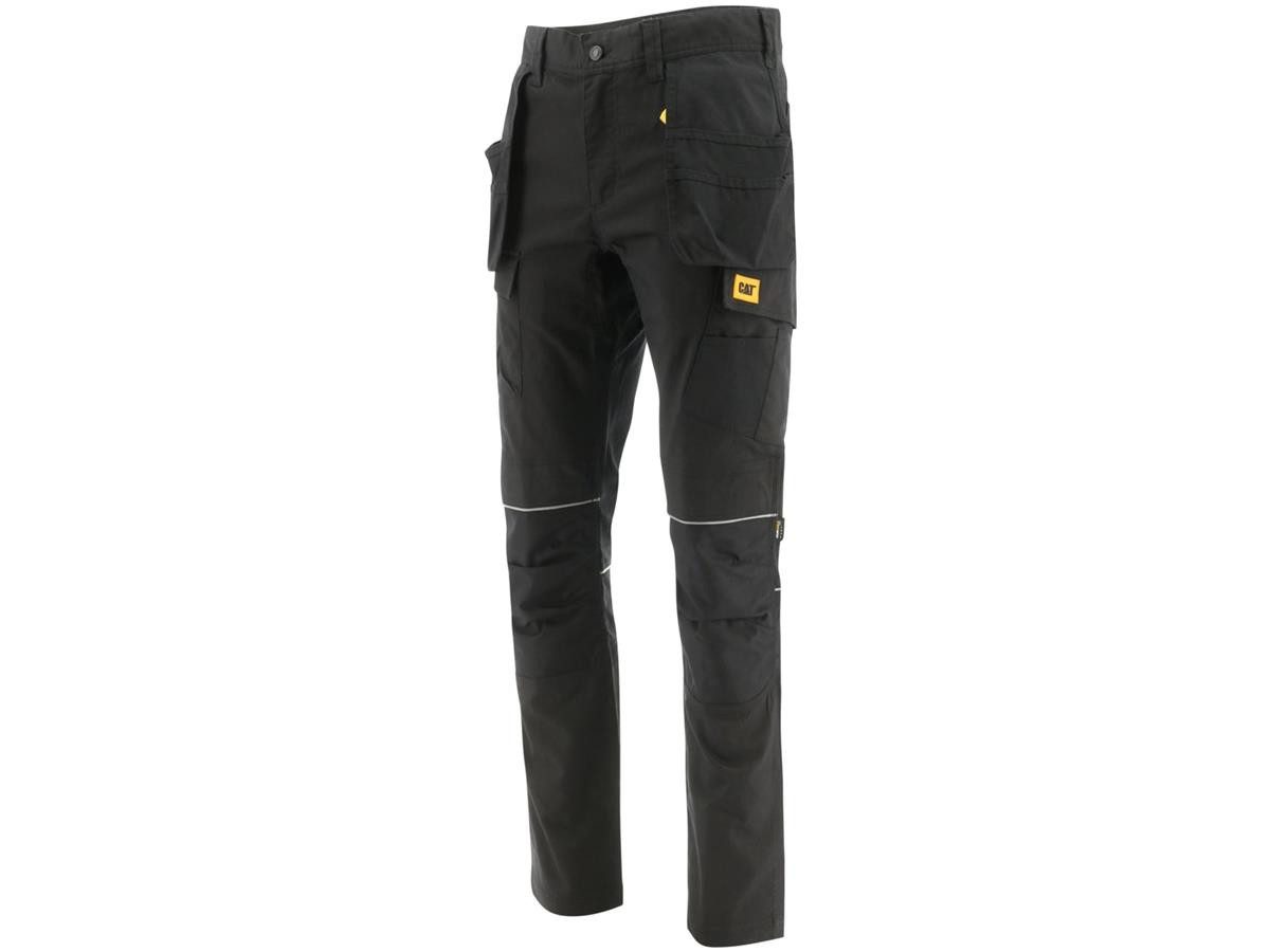 CAT Arbeitshose Trade Pockets schwarz robuste Herren Workwear Gr. 34/34