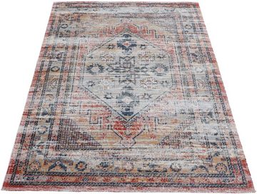 Teppich Omen_1, carpetfine, rechteckig, Höhe: 3 mm, Orient Vintage Look