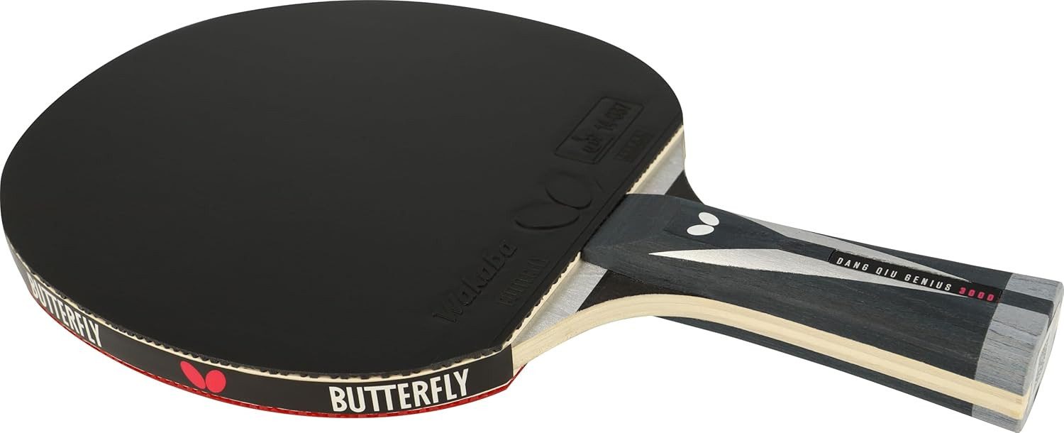 Butterfly Tischtennisschläger Tischtennisschläger DAN QIU Genius 3000, Tischtennis Schläger Racket Table Tennis Bat