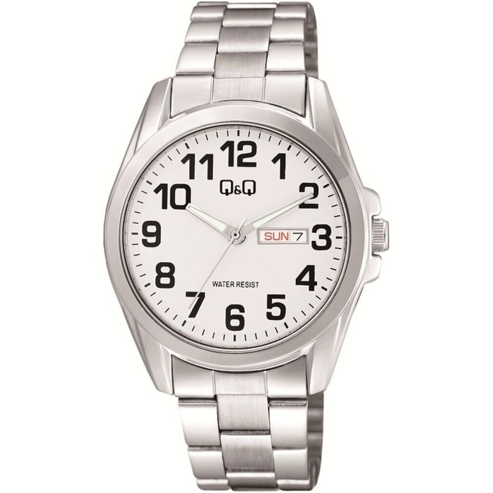 Q&Q Luxusuhr Herrenuhr GENT DAY & DATE (40 mm)