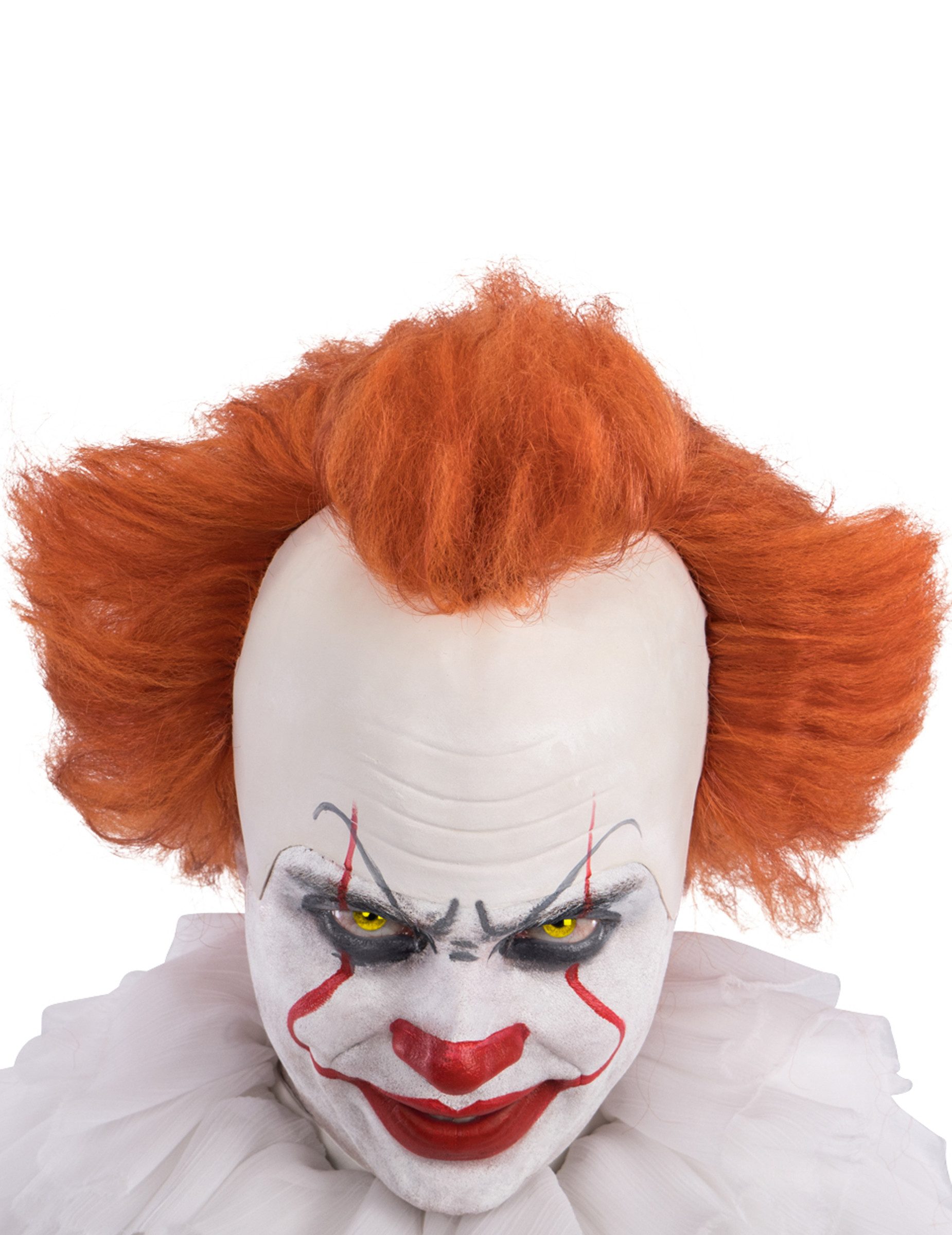 Carnival Toys Clown-Kostüm Clown Horror Perücke für Erwachsene