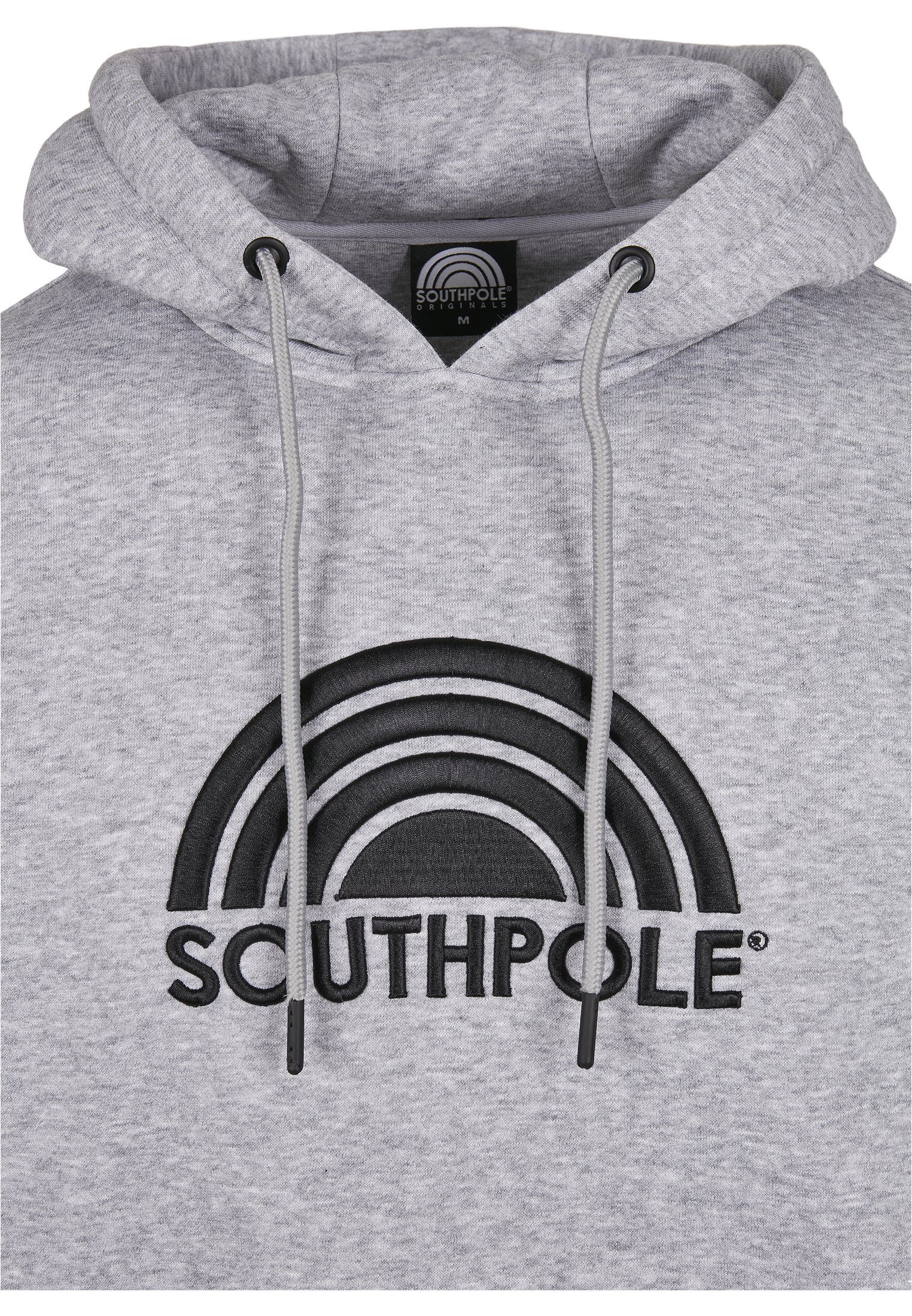 Herren Southpole Halfmoon Hoody Southpole Sweater heathergrey (1-tlg)