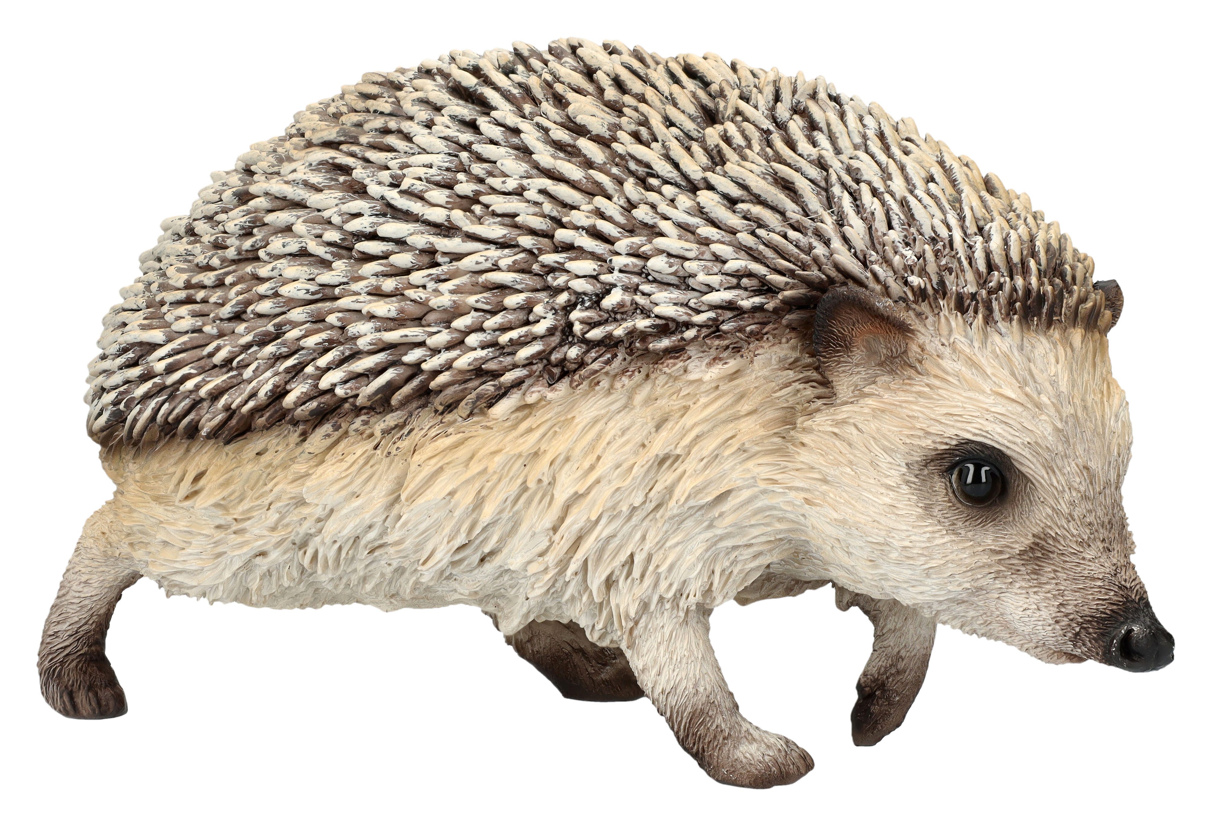 Gartenfigur Gartenfigur - Igel auf Wanderschaft - HotAnt - Gartendeko Dekofigur