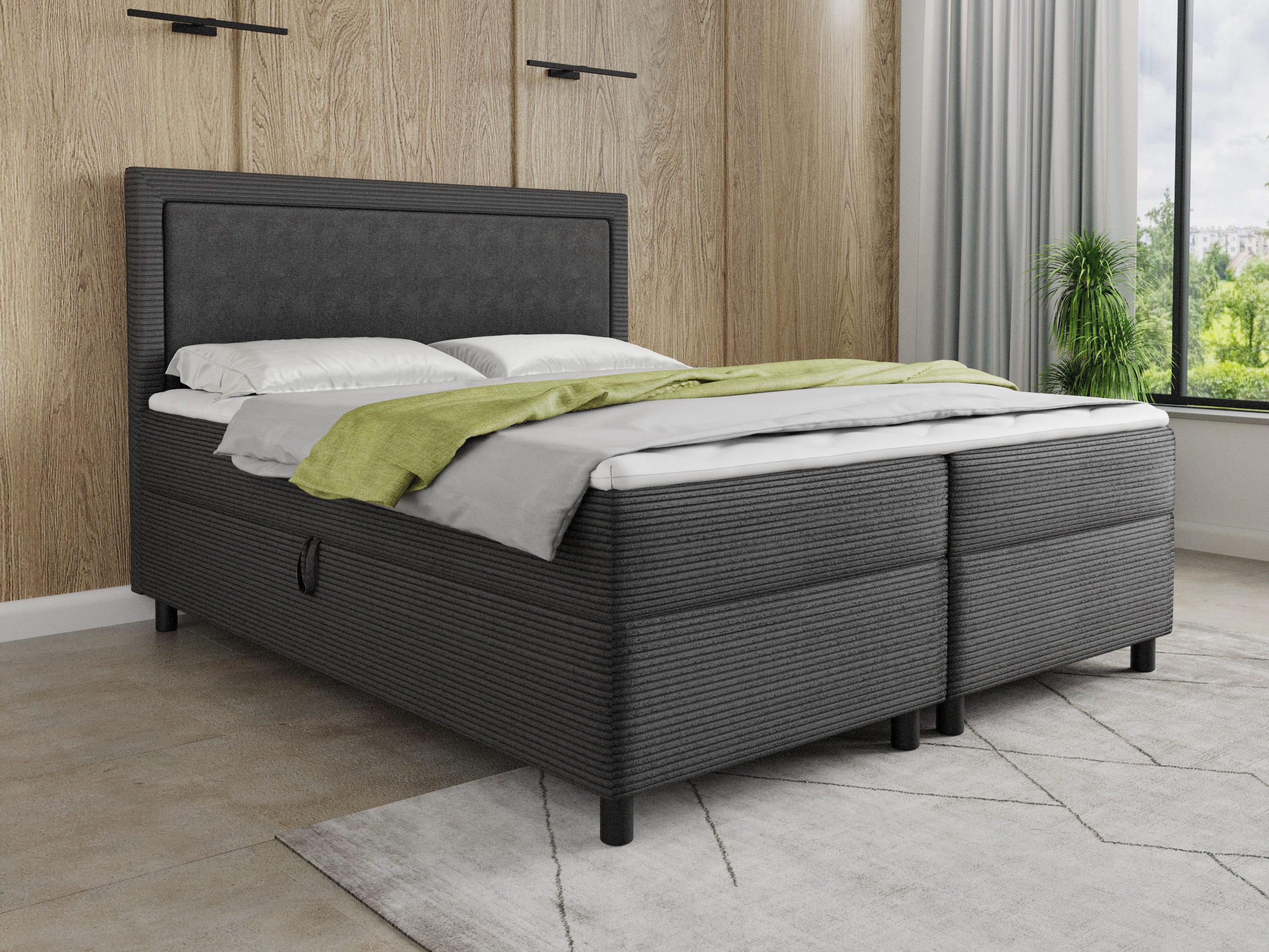 Deine Möbel 24 Boxspringbett LARS 120x200 günstig online kaufen