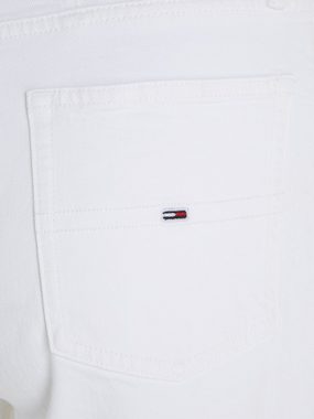 Tommy Jeans Shorts MOM UH SHORT BH6192 mit ausgefranstem Saum