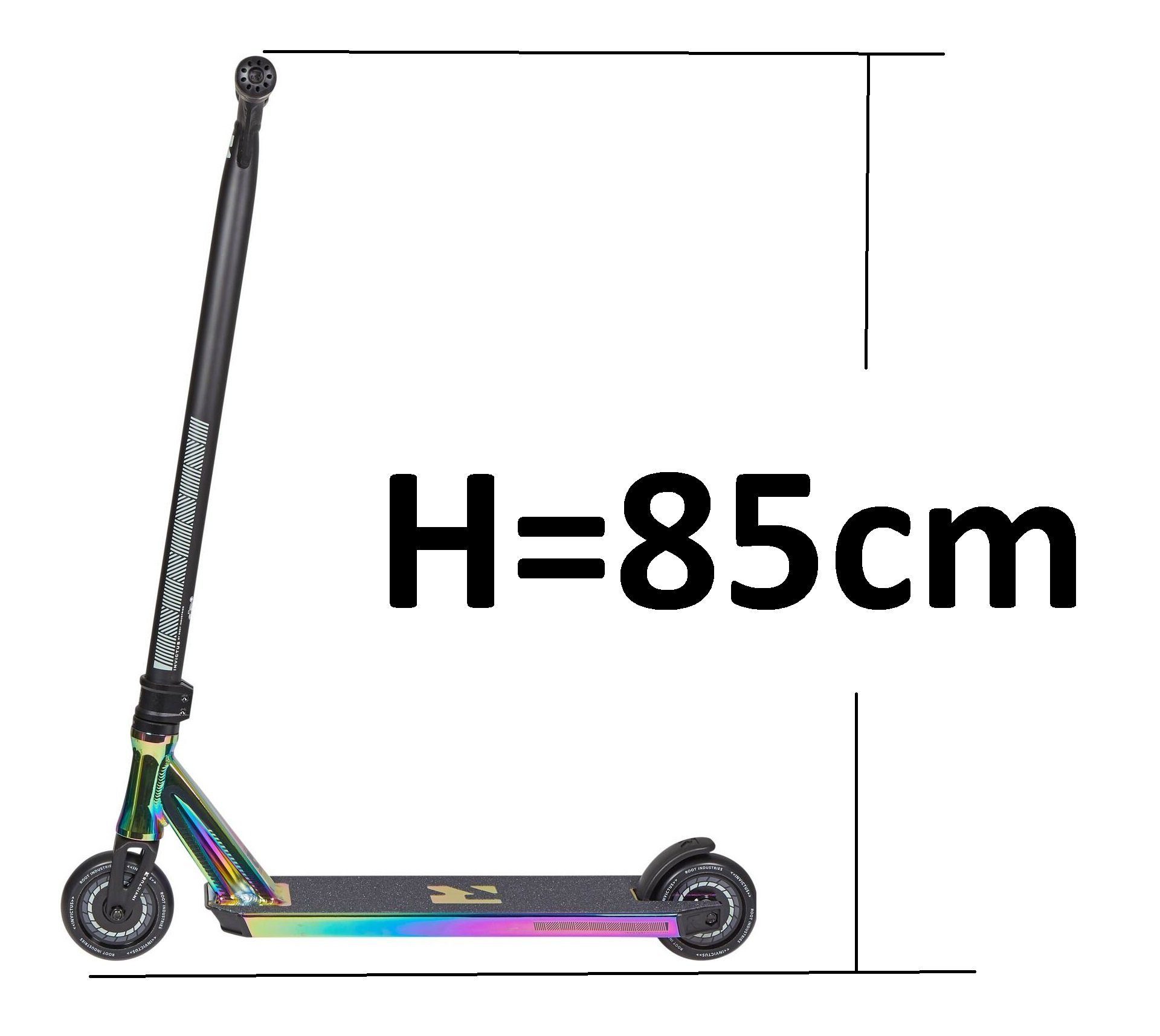 Industries Stuntscooter H=85cm neochrom Root Root Industries Invictus Stunt-Scooter