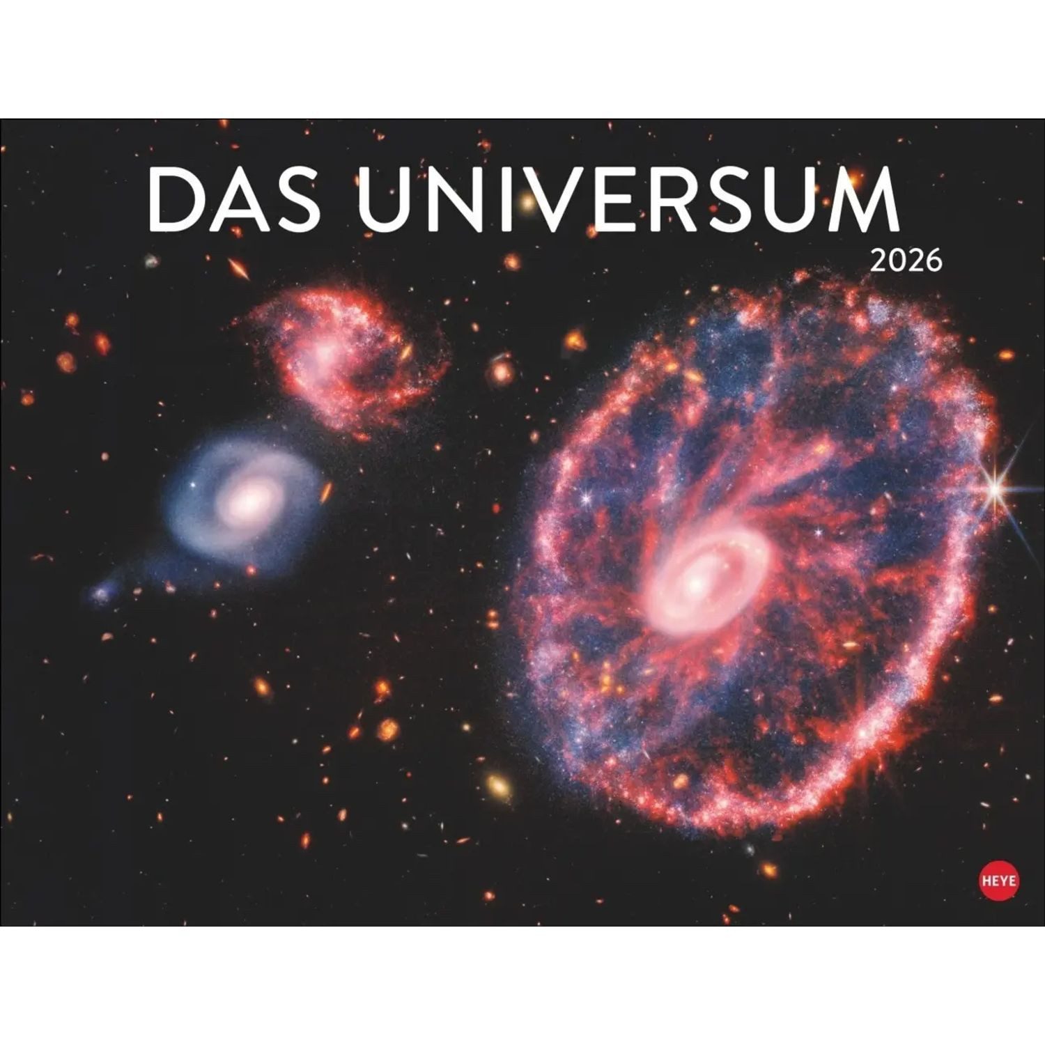 HEYE Wandkalender Das Universum Posterkalender 2026