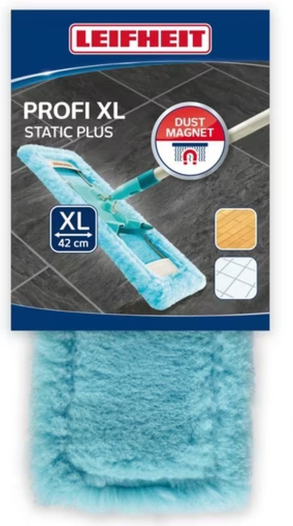 Leifheit Profi static plus 42 cm 55118 Profi für glatte Böden Wischbezug