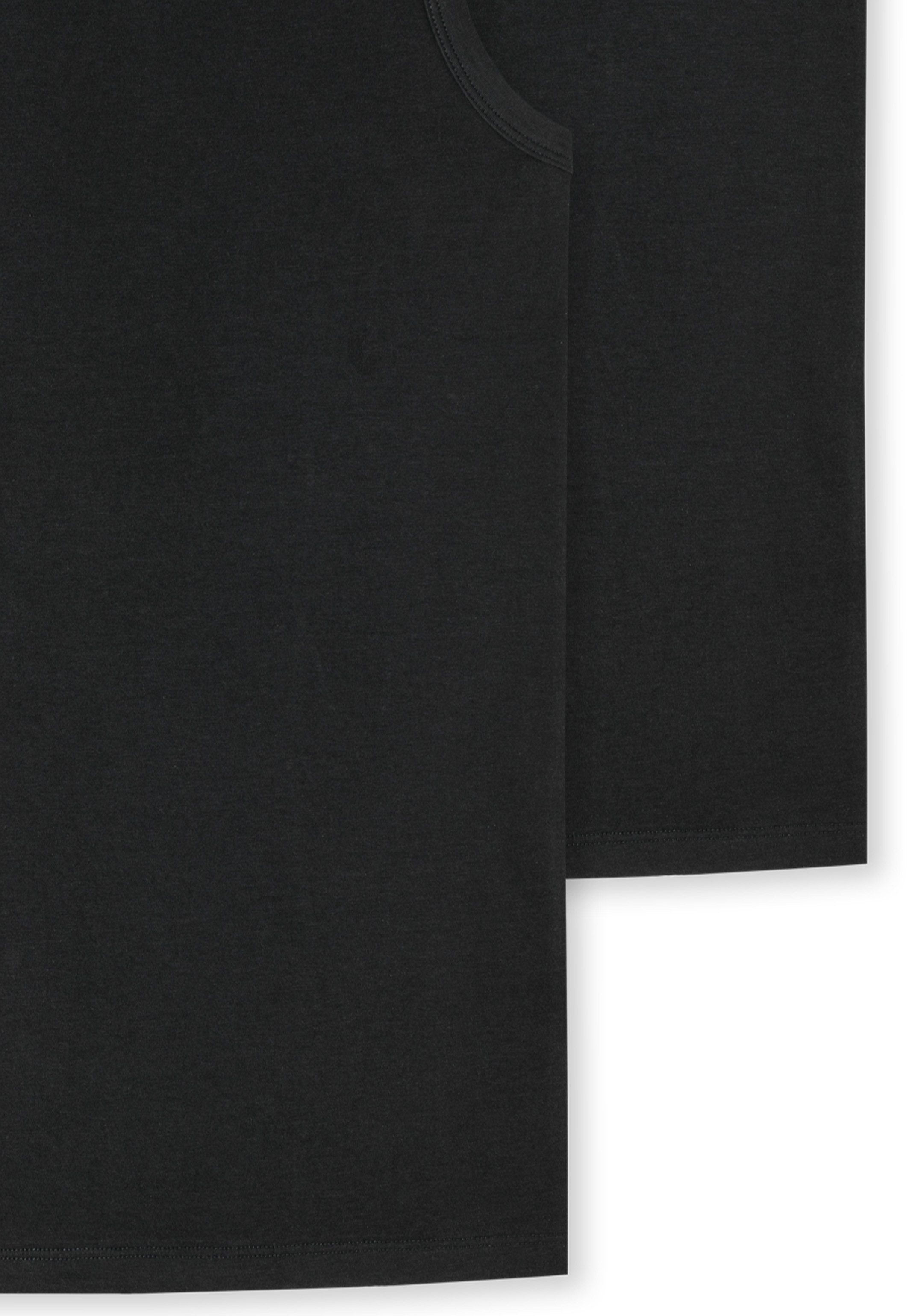 Schiesser Unterhemd 6er Pack Teens Boys 95/5 Cotton (Spar-Set, 6-St) Unterhemd / Tanktop - Baumwolle - Runder Halsausschnitt