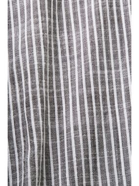 Esprit Midikleid Hemdblusenkleid mit Gürtel, 100 % Baumwolle
