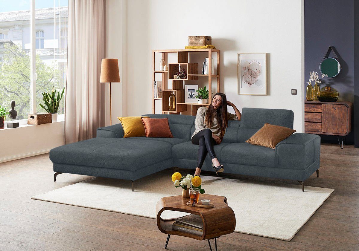 W.SCHILLIG Ecksofa "Piedroo, Designsofa mit tollem Sitzkomfort, elegant und günstig online kaufen