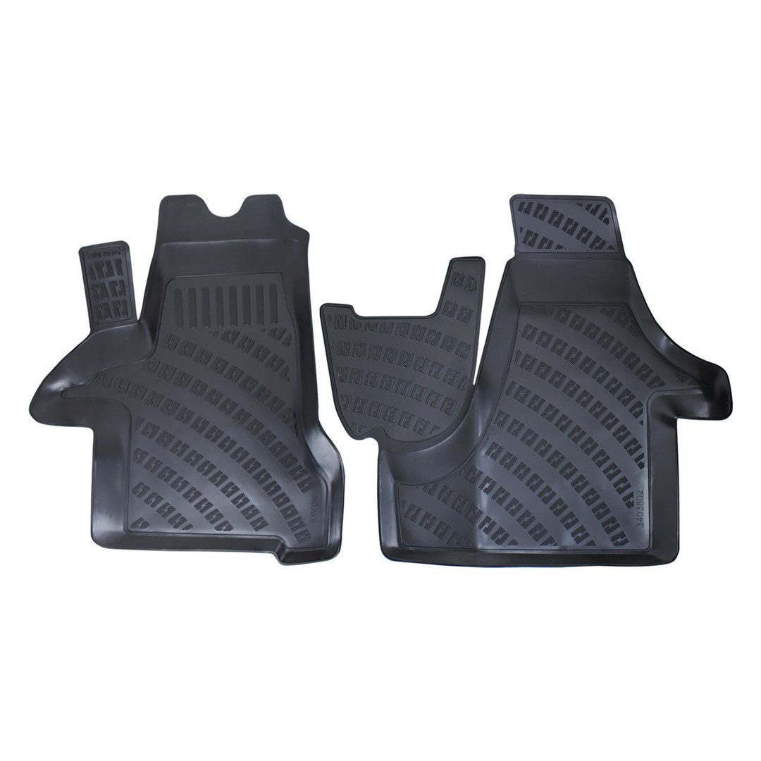 fussmattenprofi.com Auto-Fußmatte 3D Auto Fussmatten für VW Transporter T5/T6 2003-2020 (1 St), für Volkswagen Volkswagen Transporter