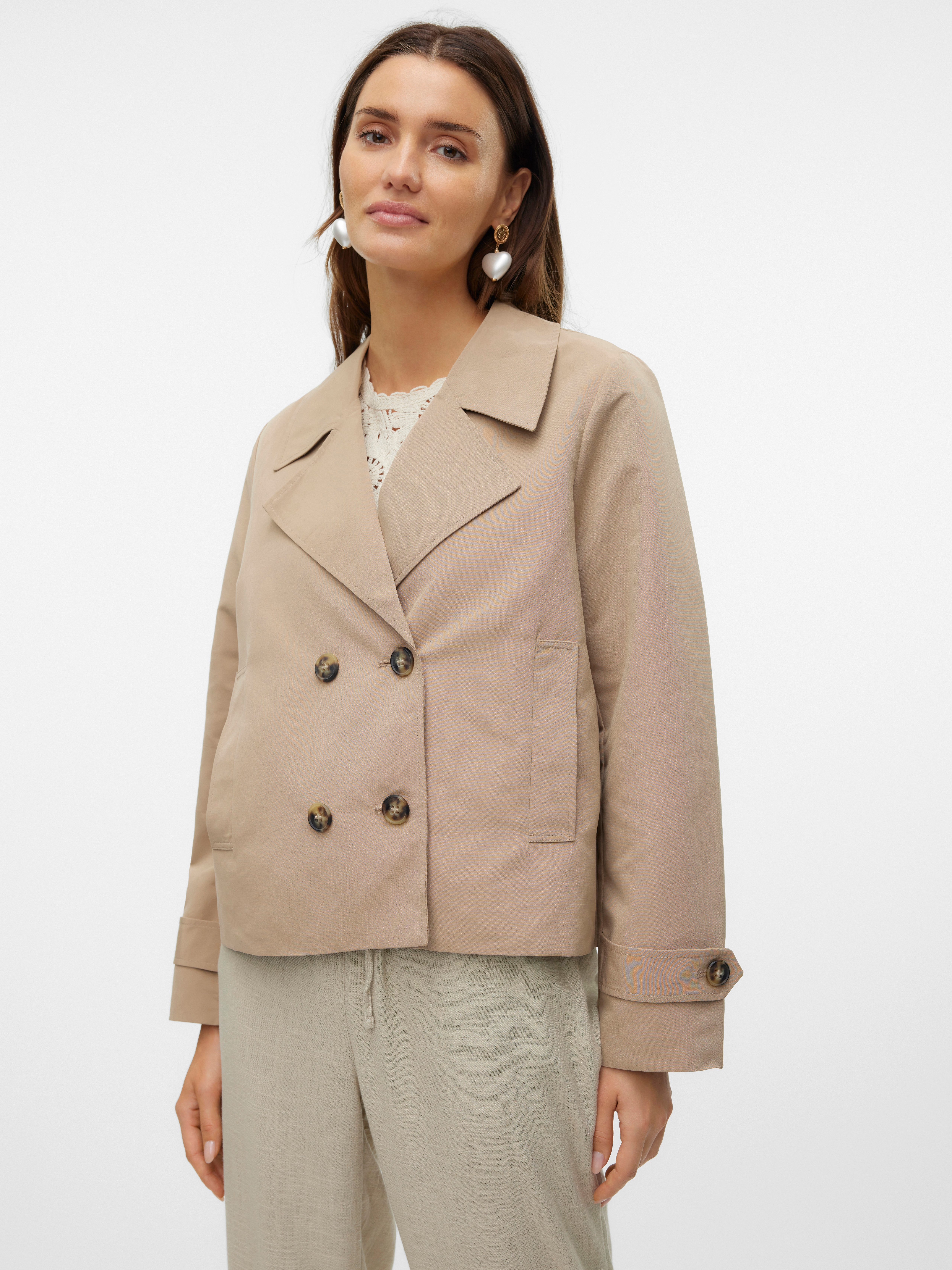 Vero Moda Kurzjacke VMCHLOEMIA SHORT TRENCHCOAT GA NOOS
