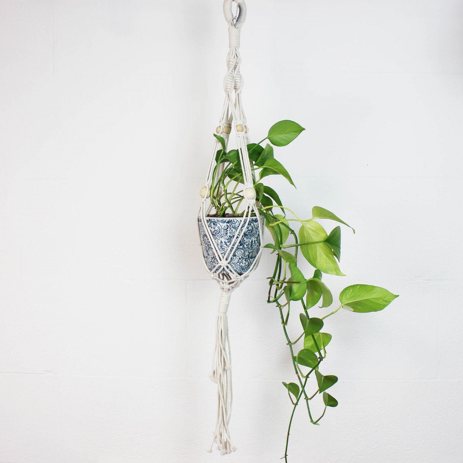 mitienda Blumentopf Makramee Sol aus Jute. € 17,50