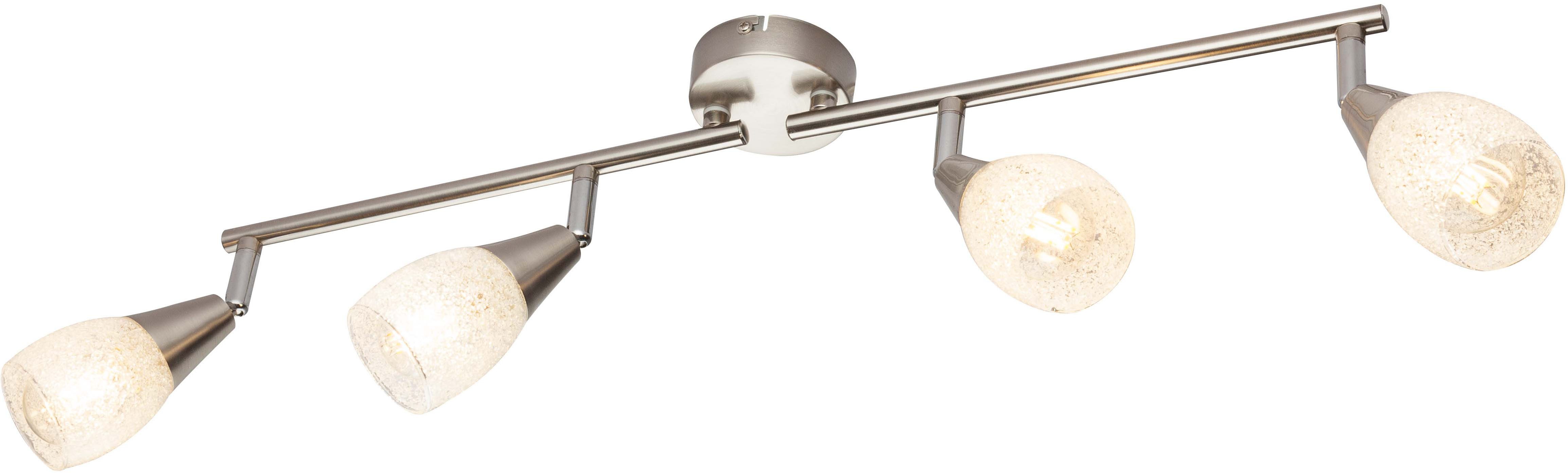 GLOBO LIGHTING Deckenstrahler FRANZISKA, ohne Leuchtmittel, Deckenspot/Flur/Wohnzimmer/Schlafzimmer