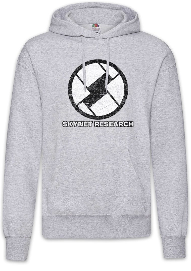 Hoodie S Research Herren Hoodie Cyberdine Company Terminator Skynet Sign