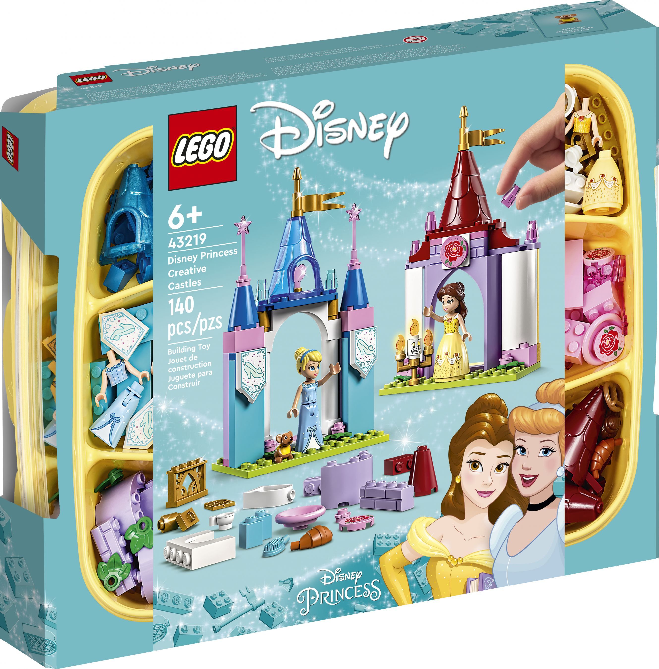 LEGO® LEGO® Disney 43219 Kreative Schlösserbox Konstruktionsspielsteine günstig online kaufen