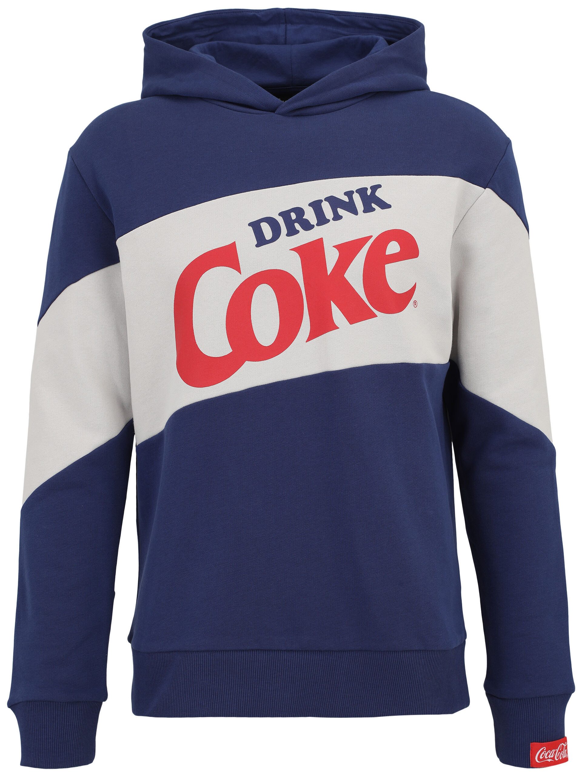 COURSE Kapuzenpullover Retro Coca Cola (1-tlg)
