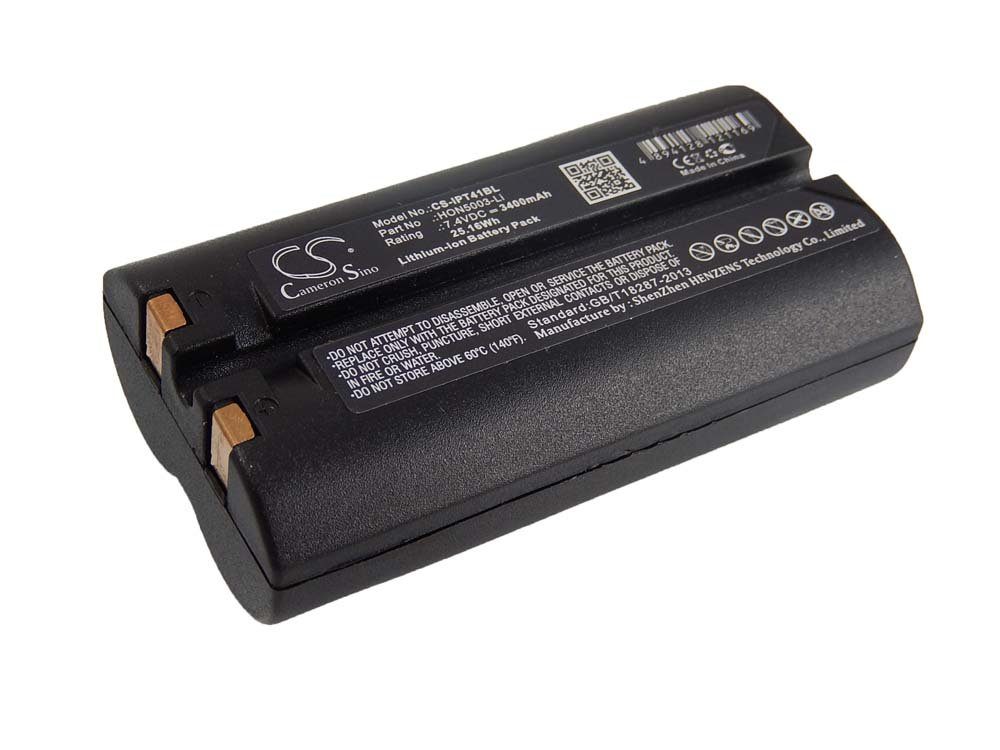 vhbw kompatibel mit ONeil Microflash 4tCR, 4t, 4i Akku Li-Ion 3400 mAh (7,4 V)