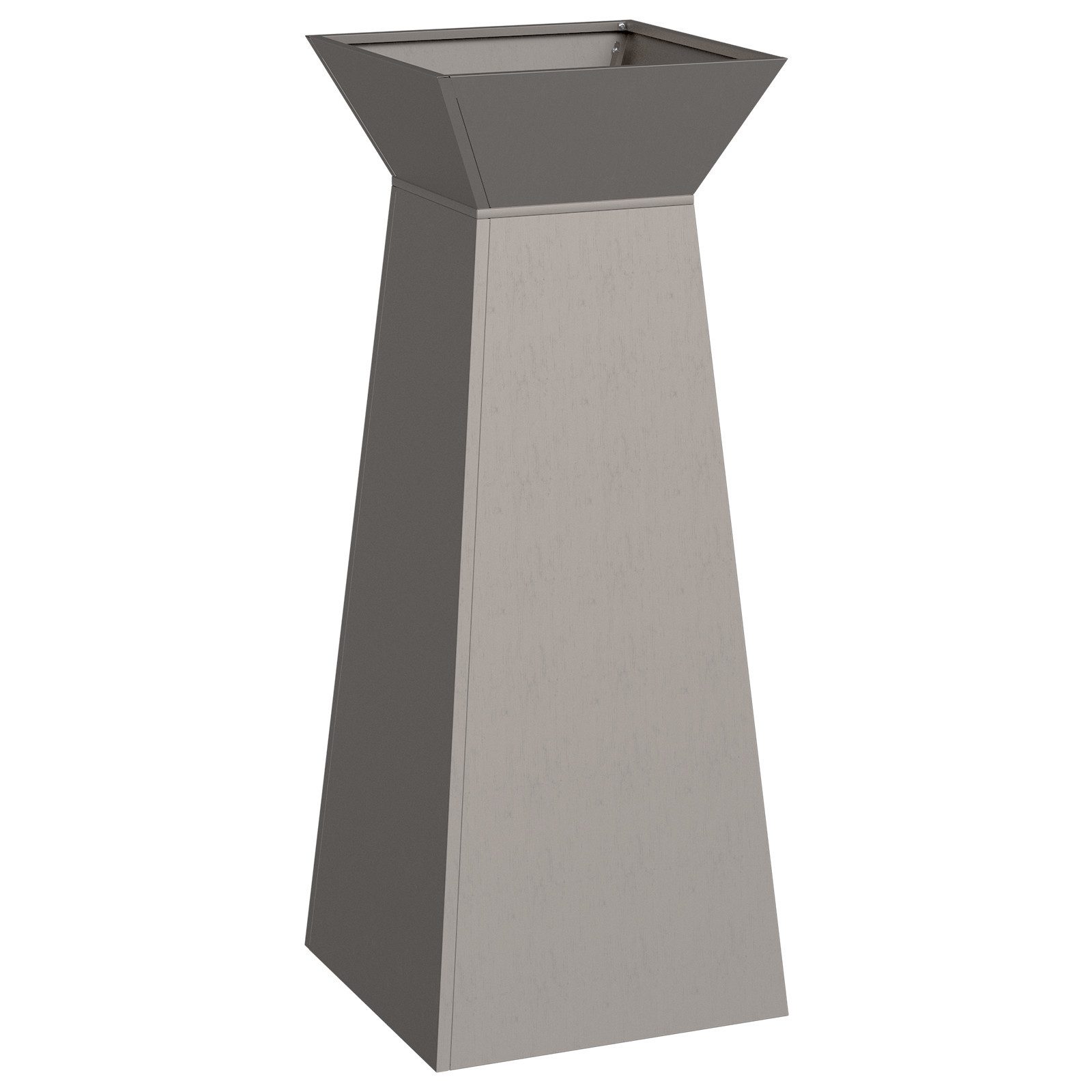 vidaXL Blumentopf Pflanzenständer Witterungsbeständiger Stahl 40 günstig online kaufen