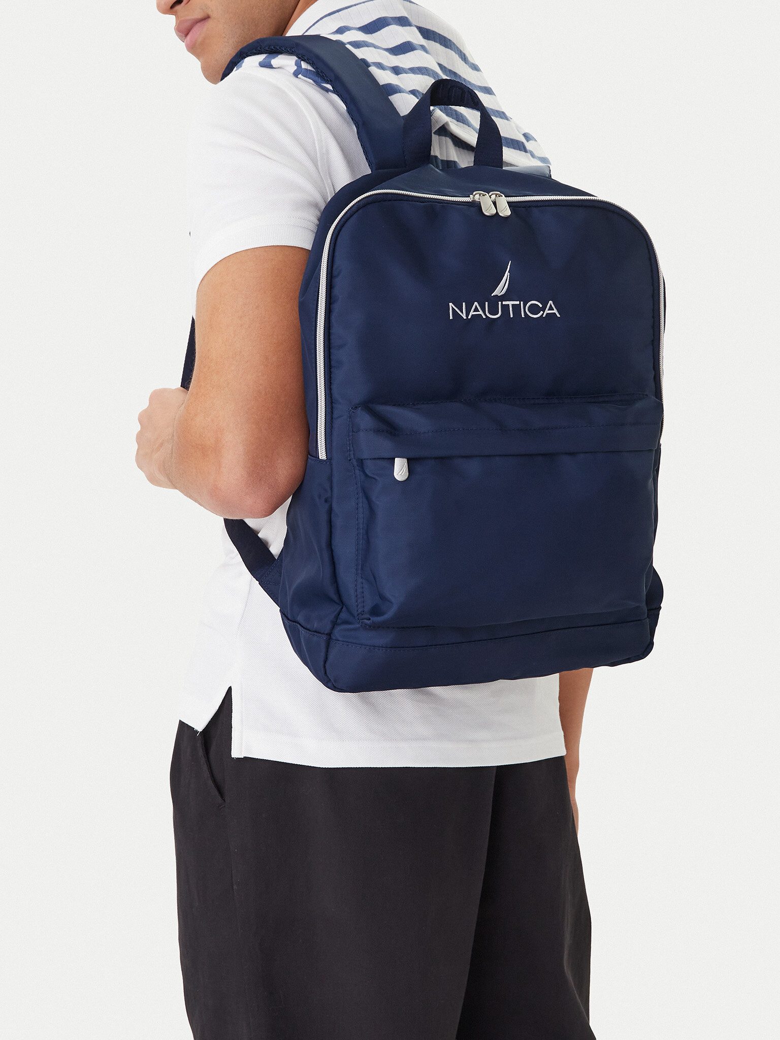NAUTICA Freizeitrucksack Nautica Unisex Rucksack Marineblau NAUTICA-CWBEO-NTC-P-001-09 Marinebl