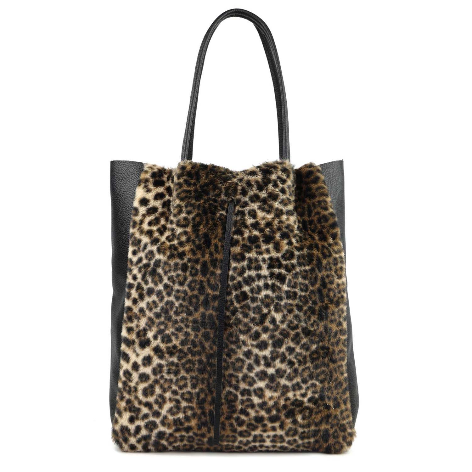 ITALYSHOP24 Schultertasche Made in Italy Damen Leo Tasche Ledertasche Handt günstig online kaufen