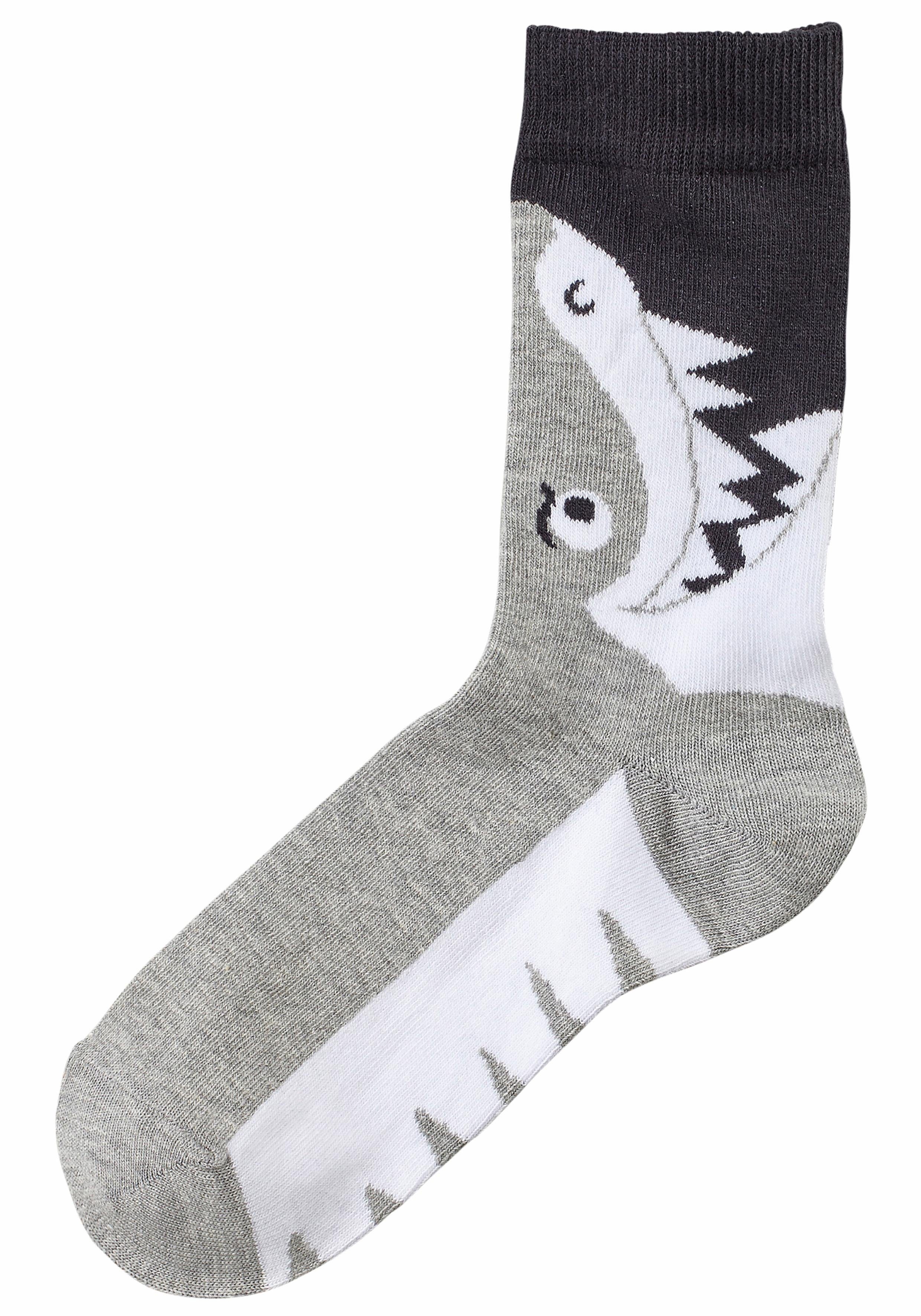 Tiermotiven mit (5-Paar) Socken