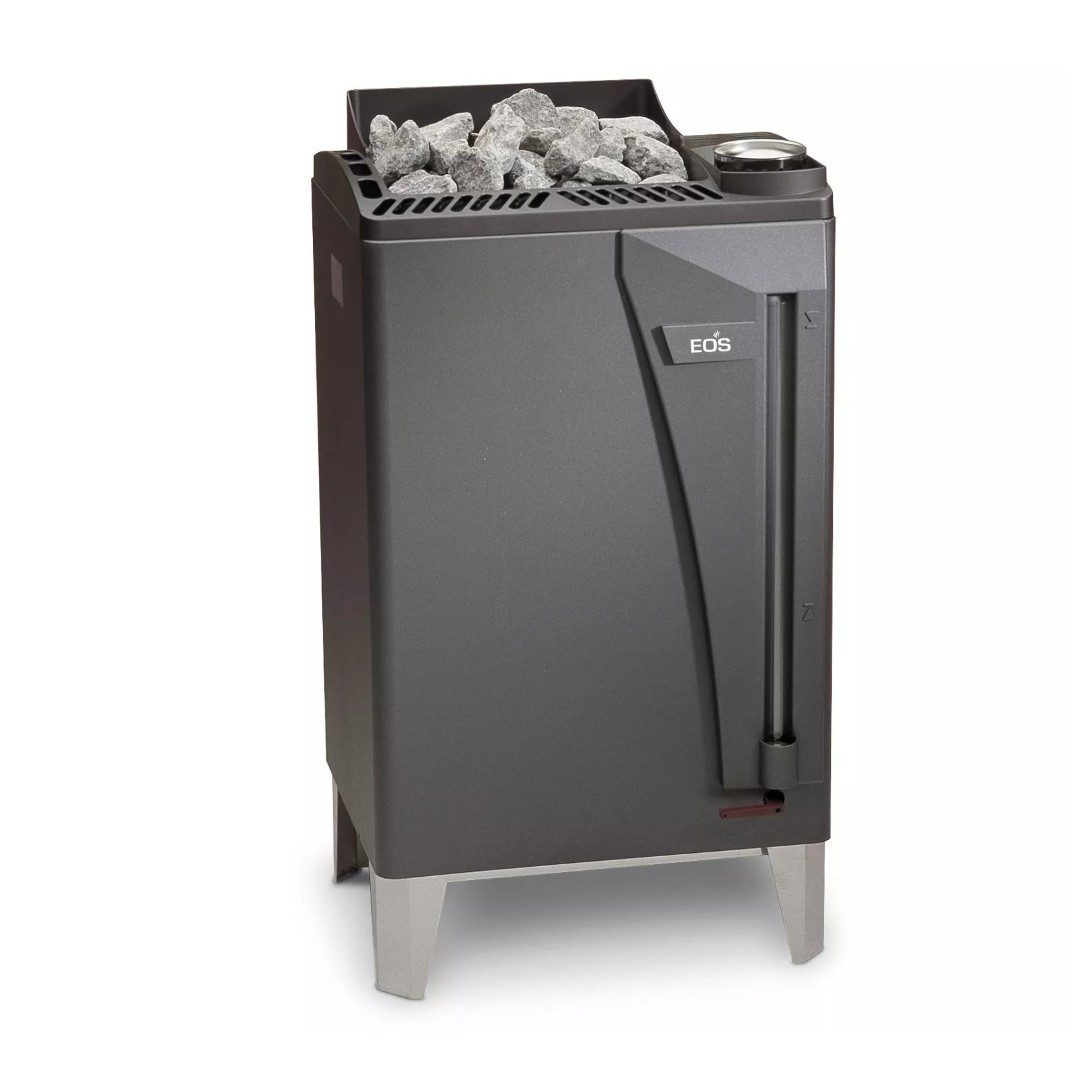 EOS Bio-Saunaofen EOS Saunaofen Biomax 9,0 kW, 9 kW, externe Steuerung, Premium-Bio-Standofen mit 8-l-Verdampfer für 9 - 14 m³