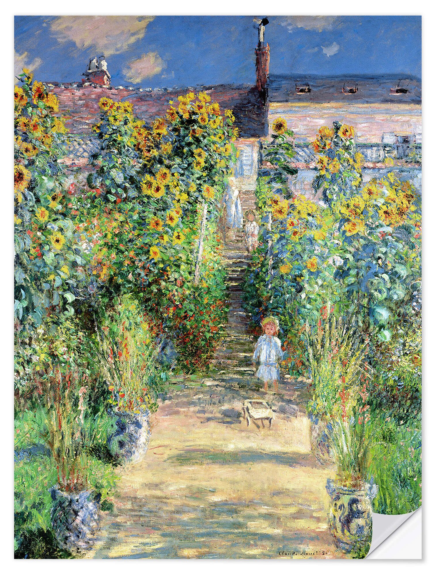 Wandfolie Claude Monet