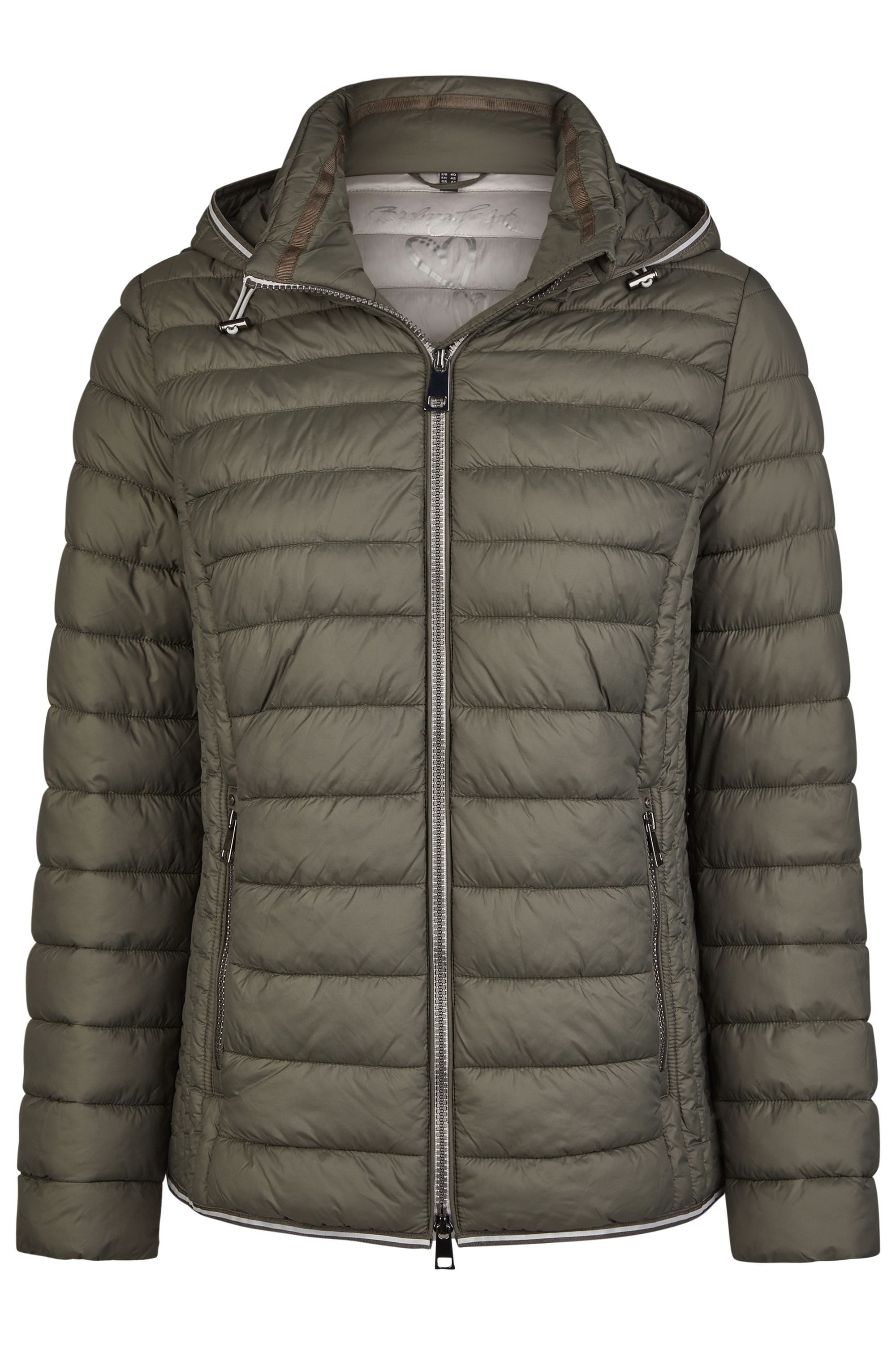 Barbara Lebek Steppjacke auch als Übergangsjacke für Damen mit Kapuze