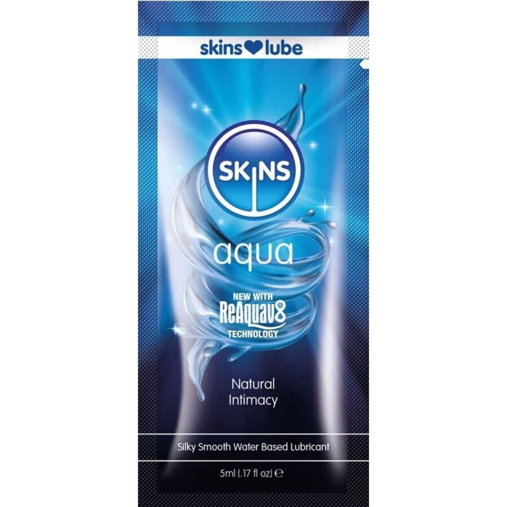 Skins Gleitgel Condoms - Aqua Gleitmittel Auf Wasserbasis