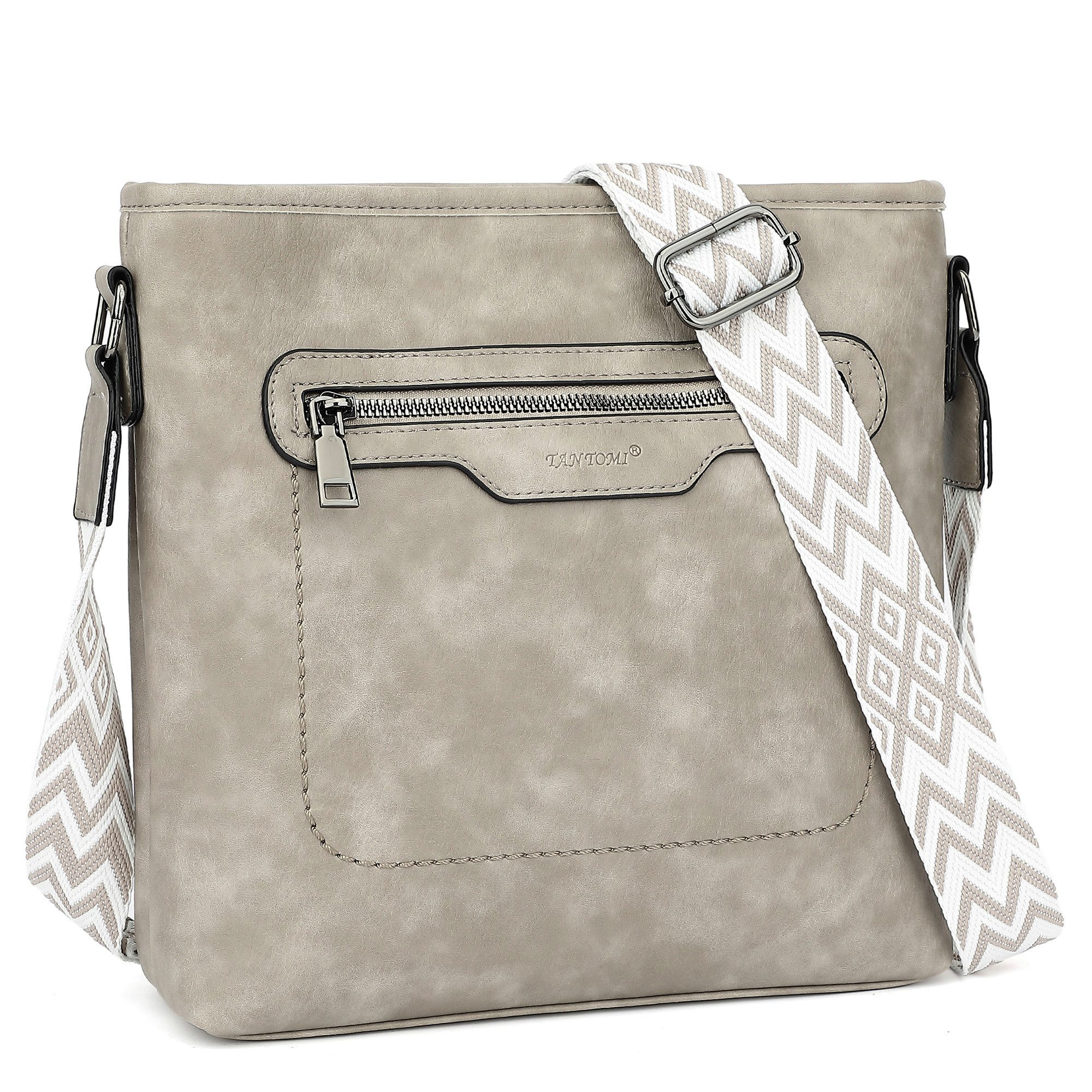 Umhängetasche Schultertasche für Damen Modische Henkeltasche Crossbody Bag